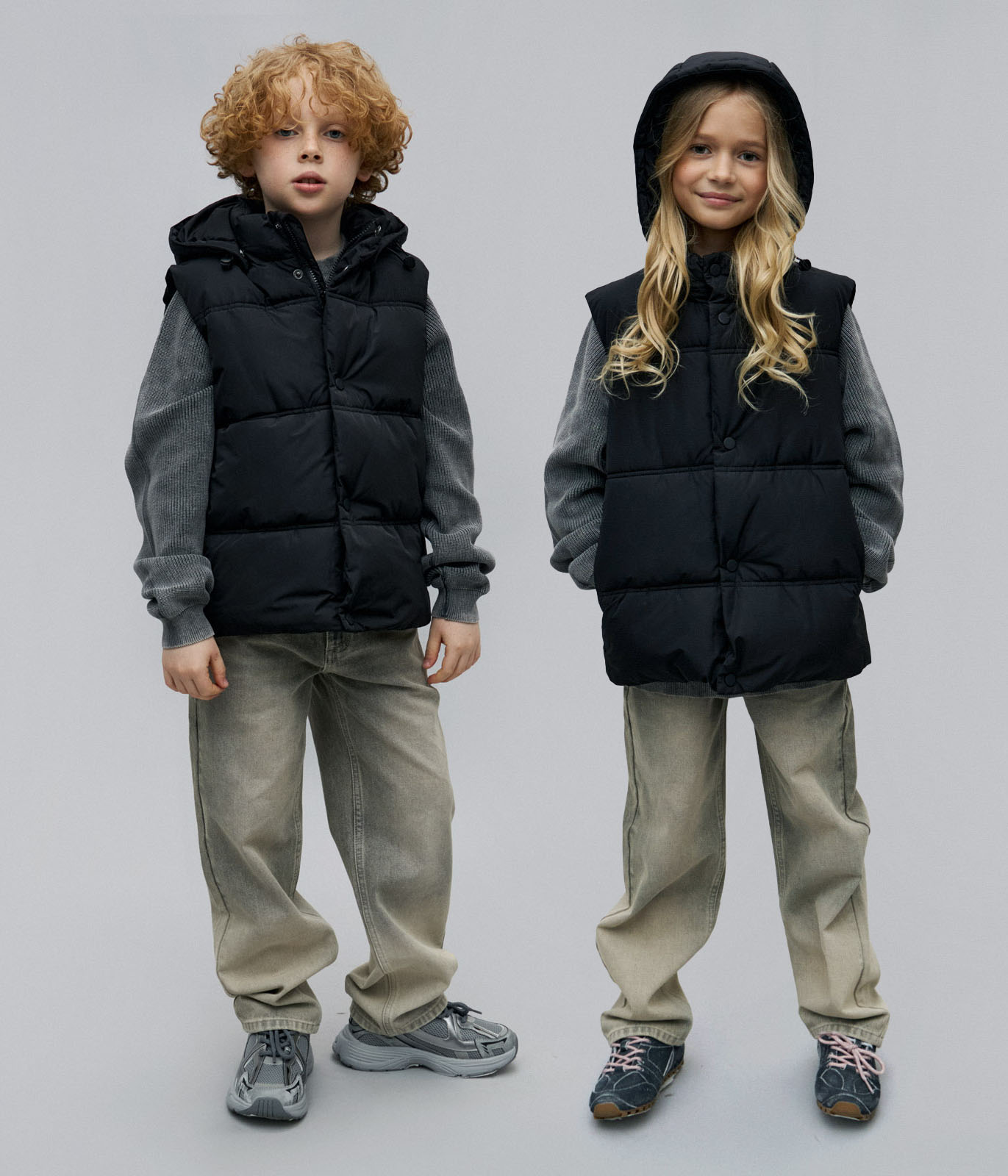 BOYS Padded vest/Детский утепленный жилет /SS25TKB003