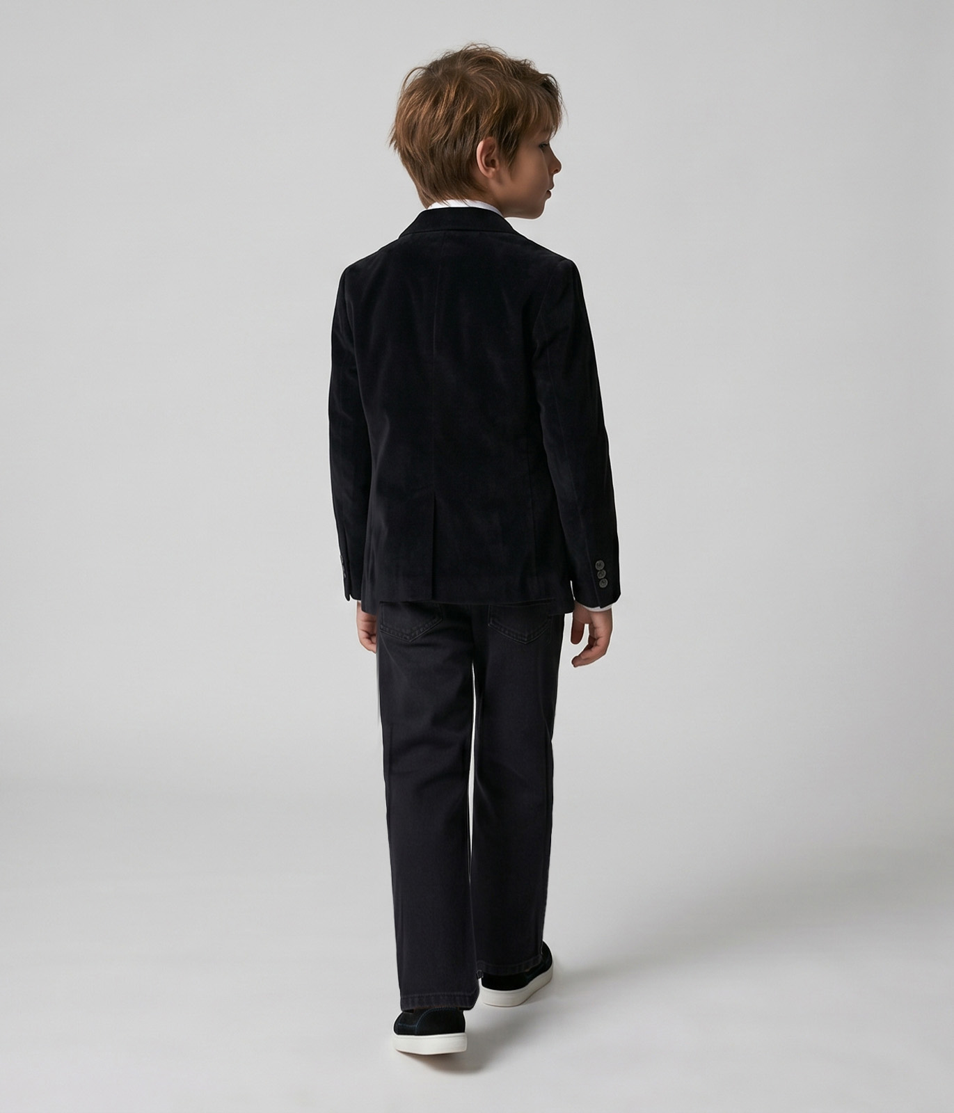 BOYS Velour Blazer/Велюровый пиджак для мальчиков/AW24TKU011