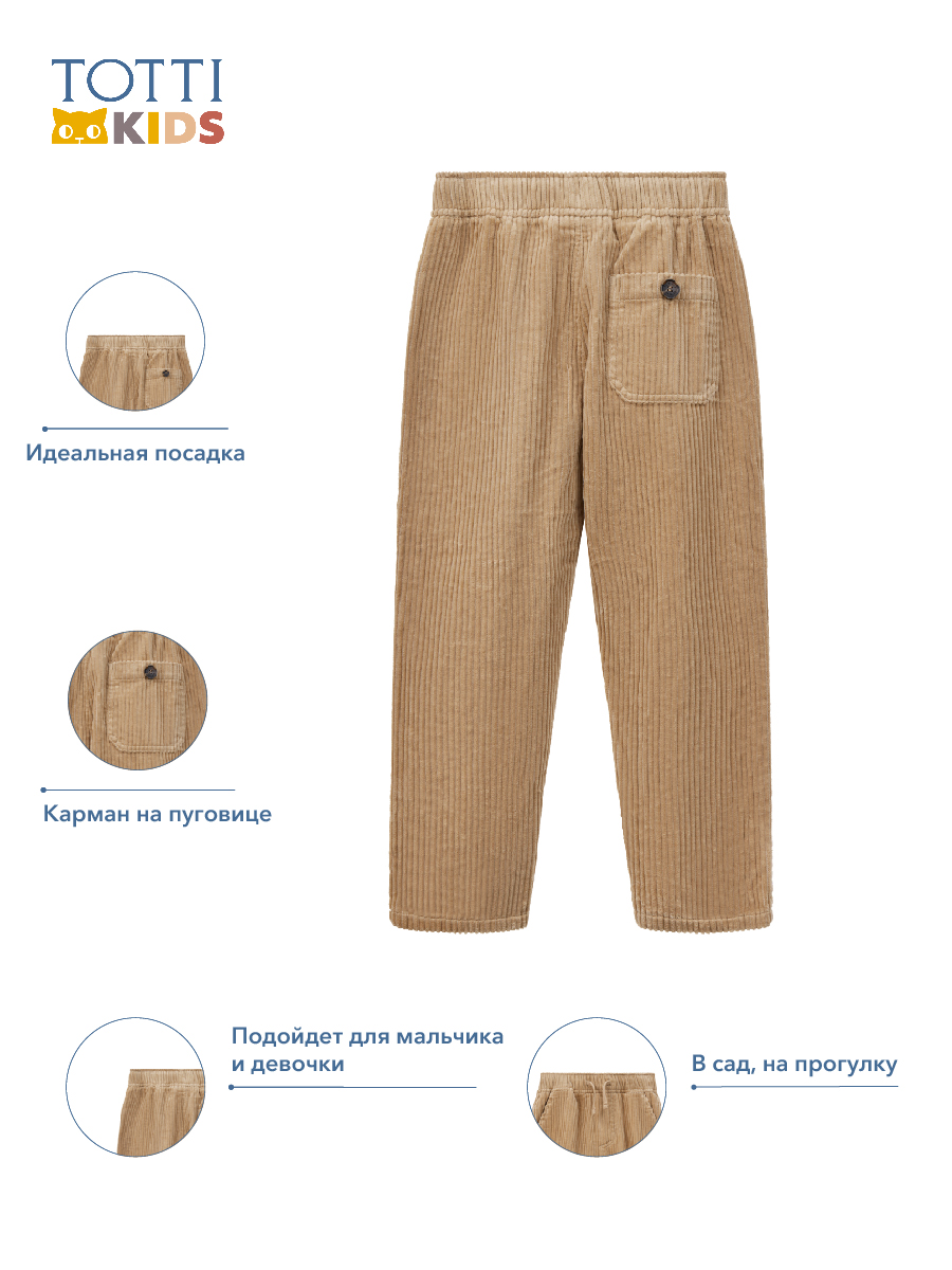 BOYS cord trousers/Брюки детские/AW23TKB025