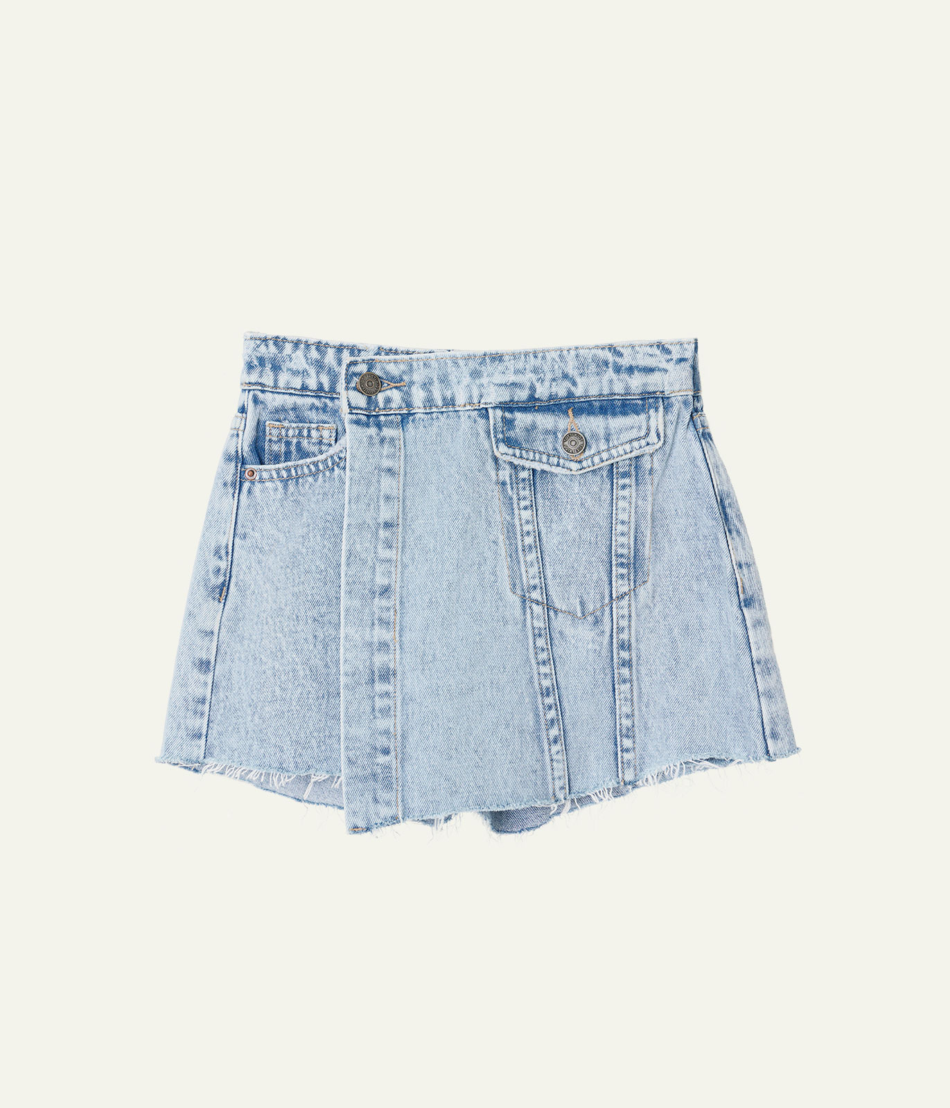 GIRLS Shorts denim/ Юбка -Шорты детские/SS24TKG029