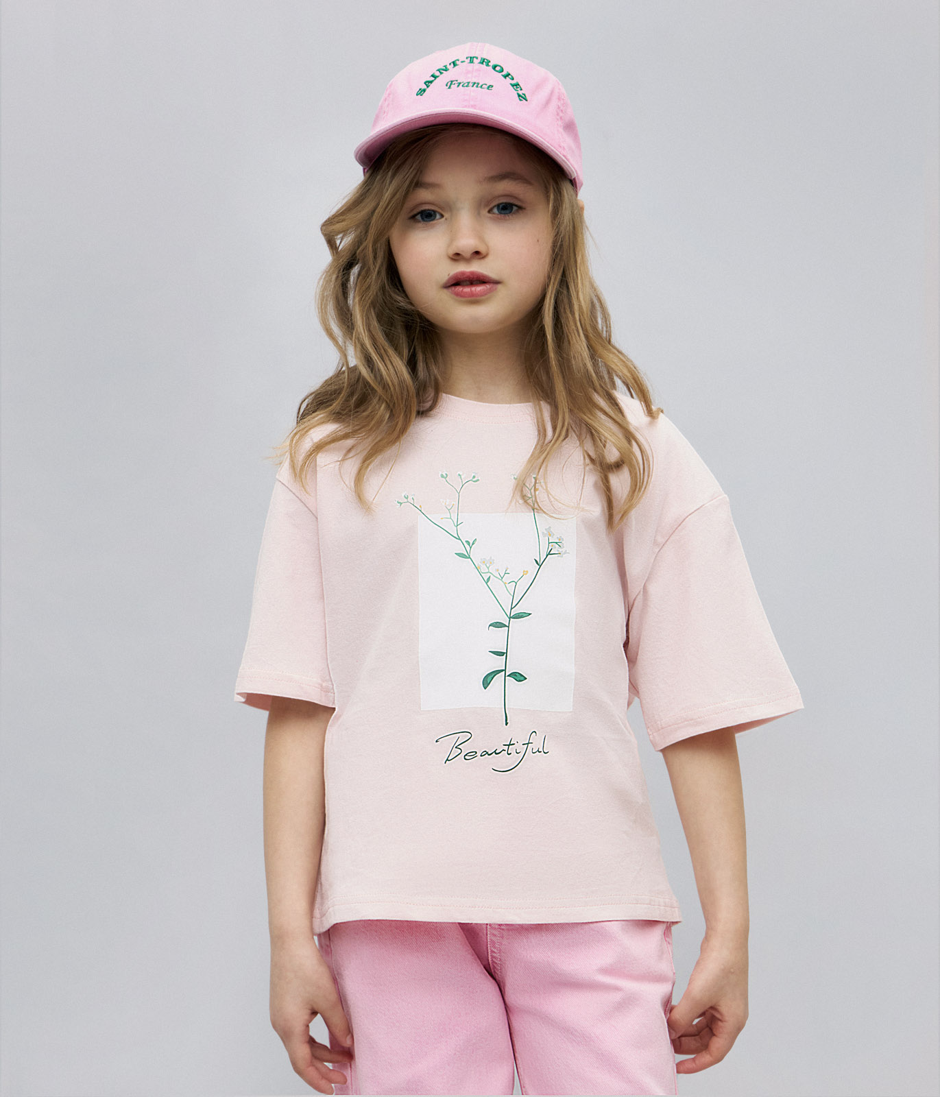 GIRLS Botanic Tee SS/Футболка детская к/р/SS24TKG062