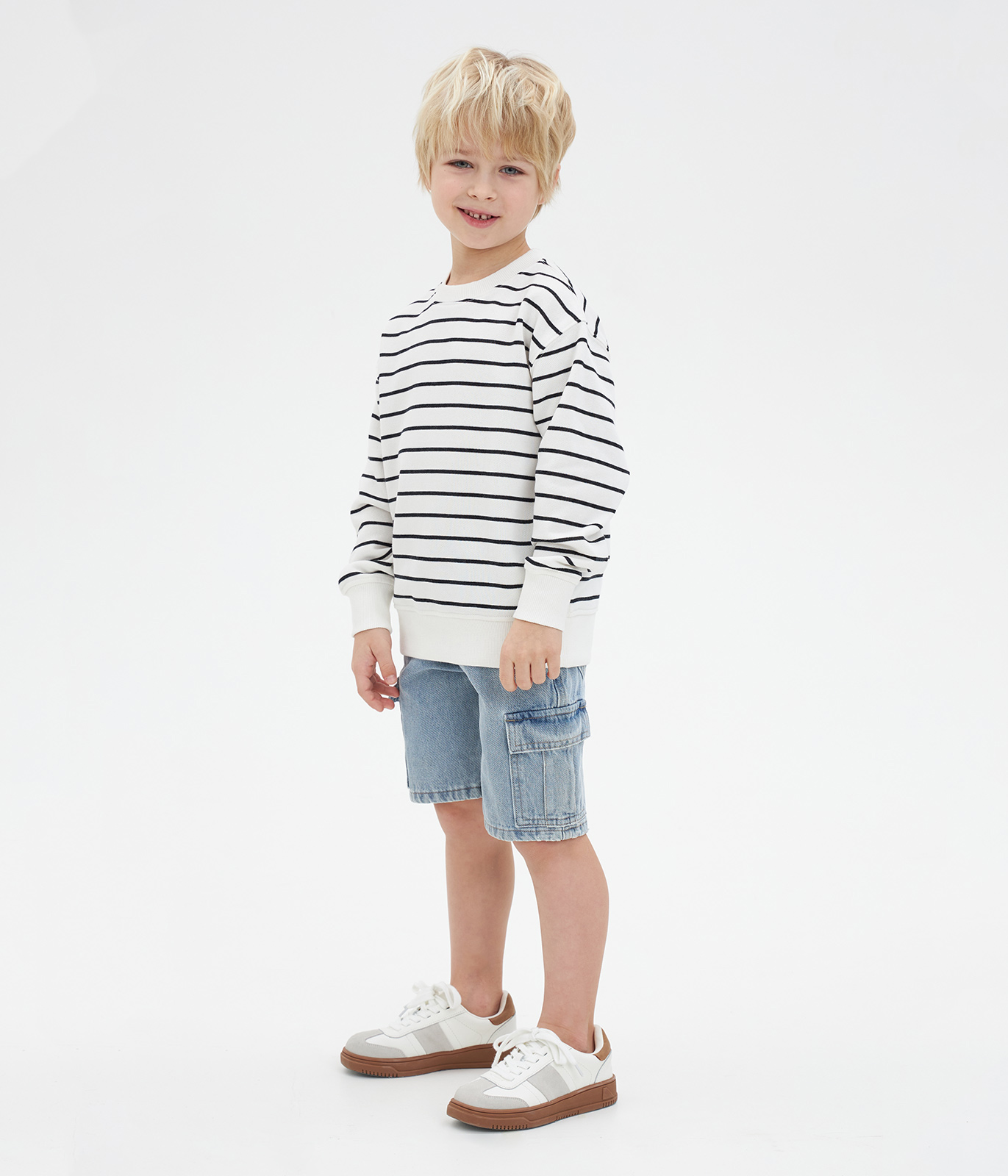 BOYS Shorts denim/ Шорты детские/SS24TKB013