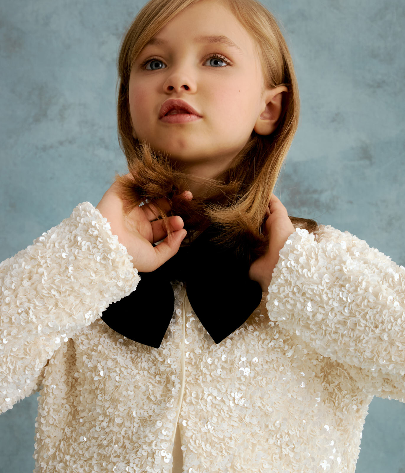 GIRLS Sequined Blazer/Блейзер  для девочек/AW24TKG057