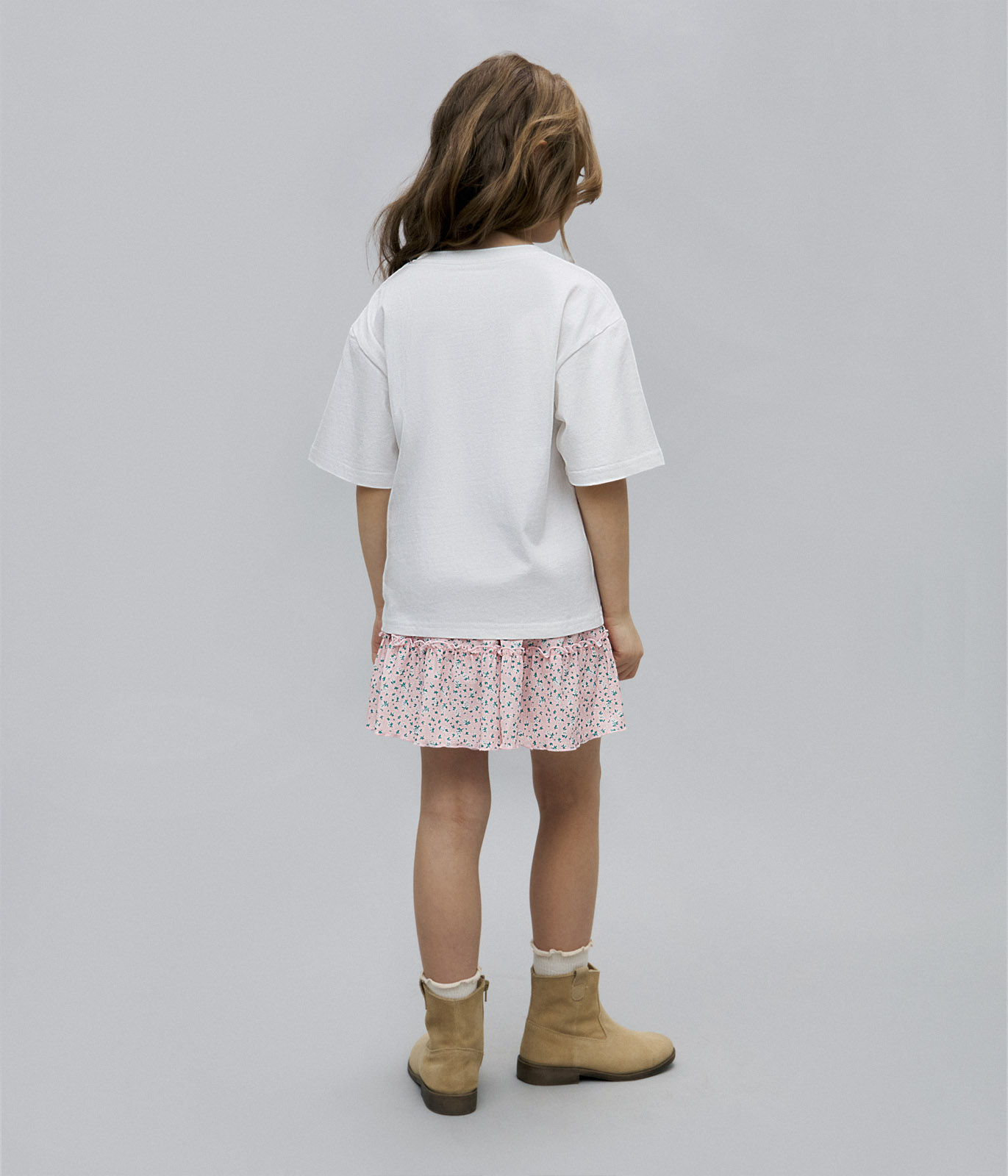 GIRLS Heart pocket tee SS/ Футболка детская к.р./SS24TKG035