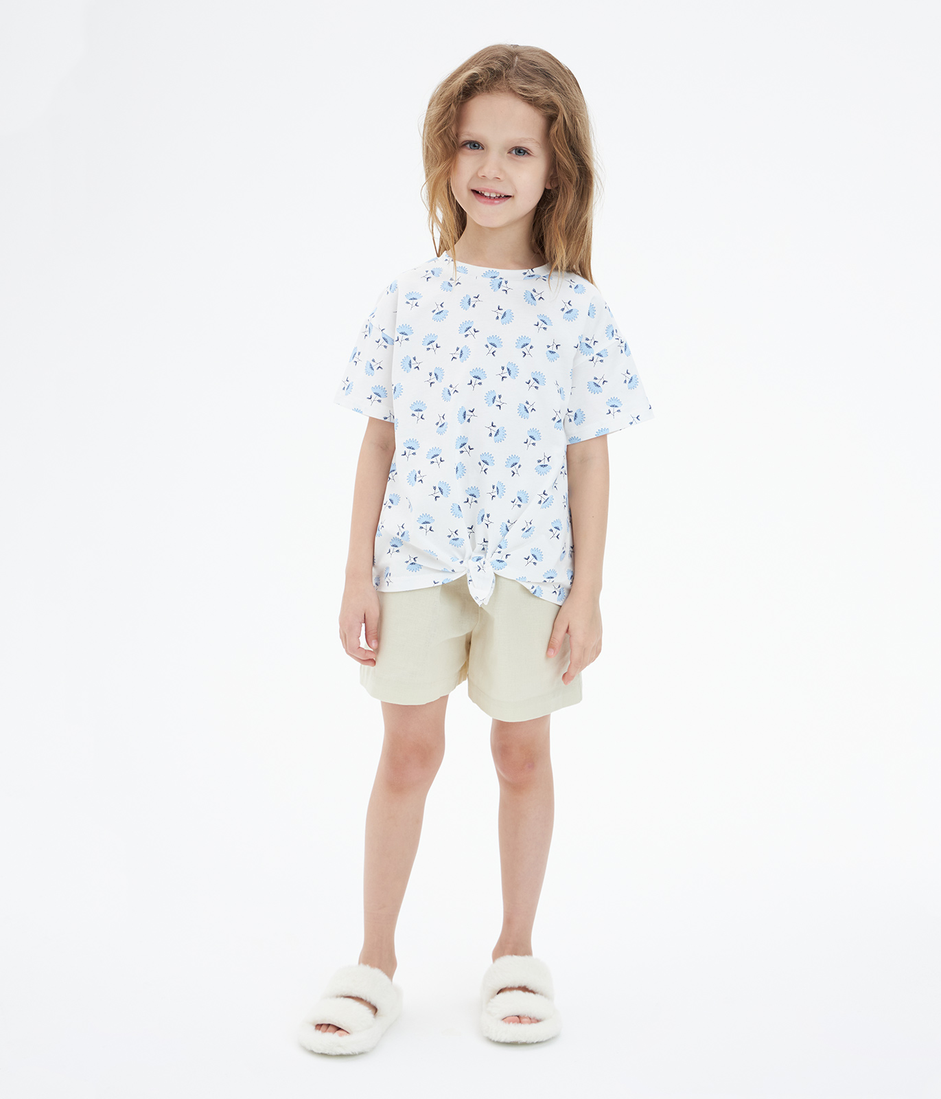 GIRLS knot tee SS/ Футболка детская к/р/SS24TKG080