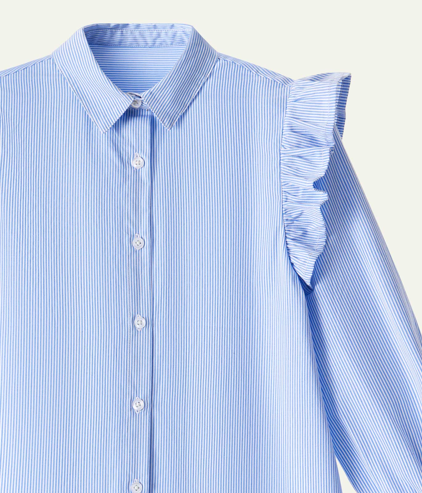 GIRLS School striped shirt/ Рубашка детская AW24TKG012