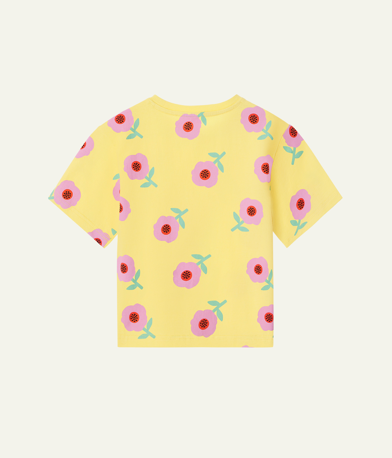 GIRLS AOP flowers tee SS/ Футболка детская к/р/SS24TKG036