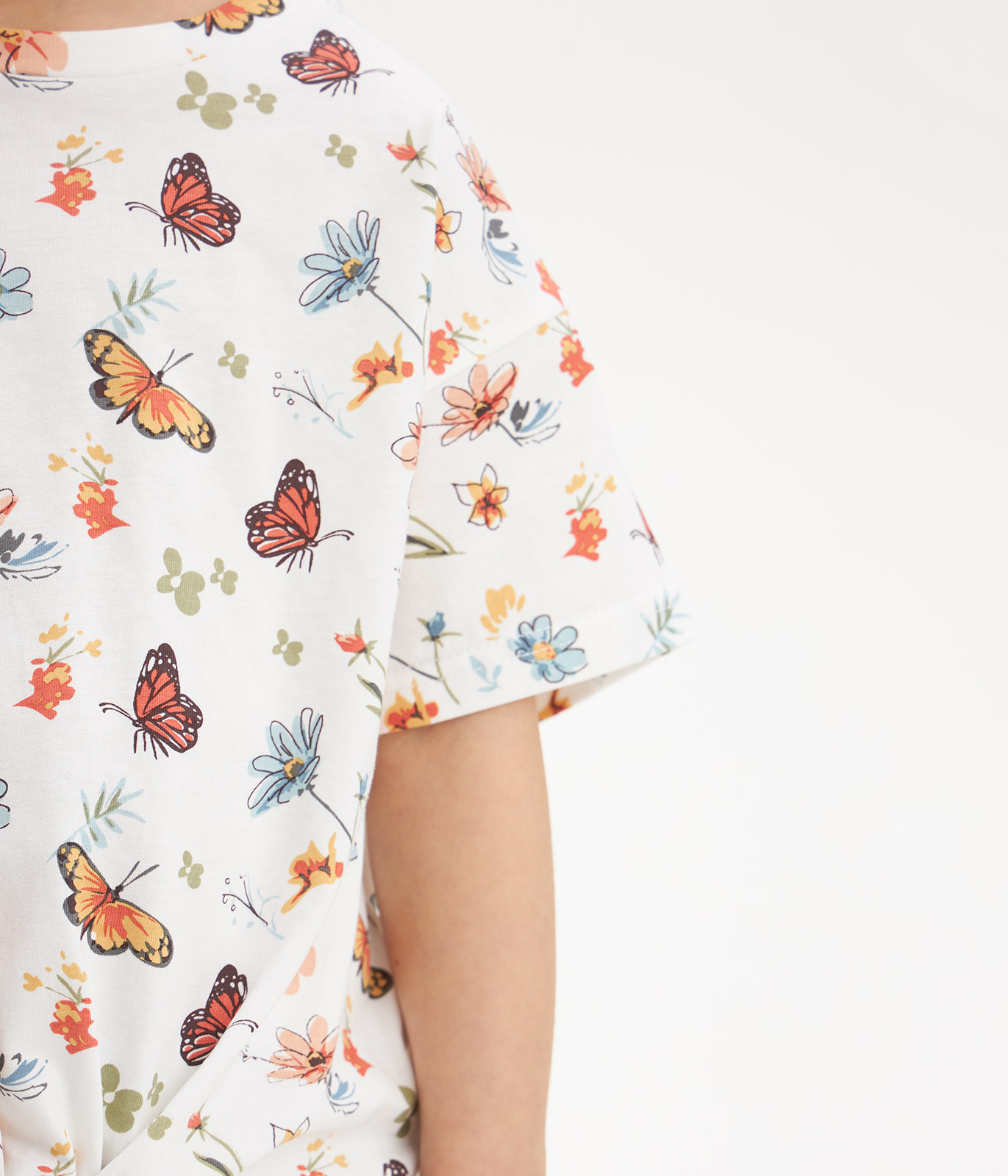GIRLS knot tee SS/ Футболка детская к/р/SS24TKG072