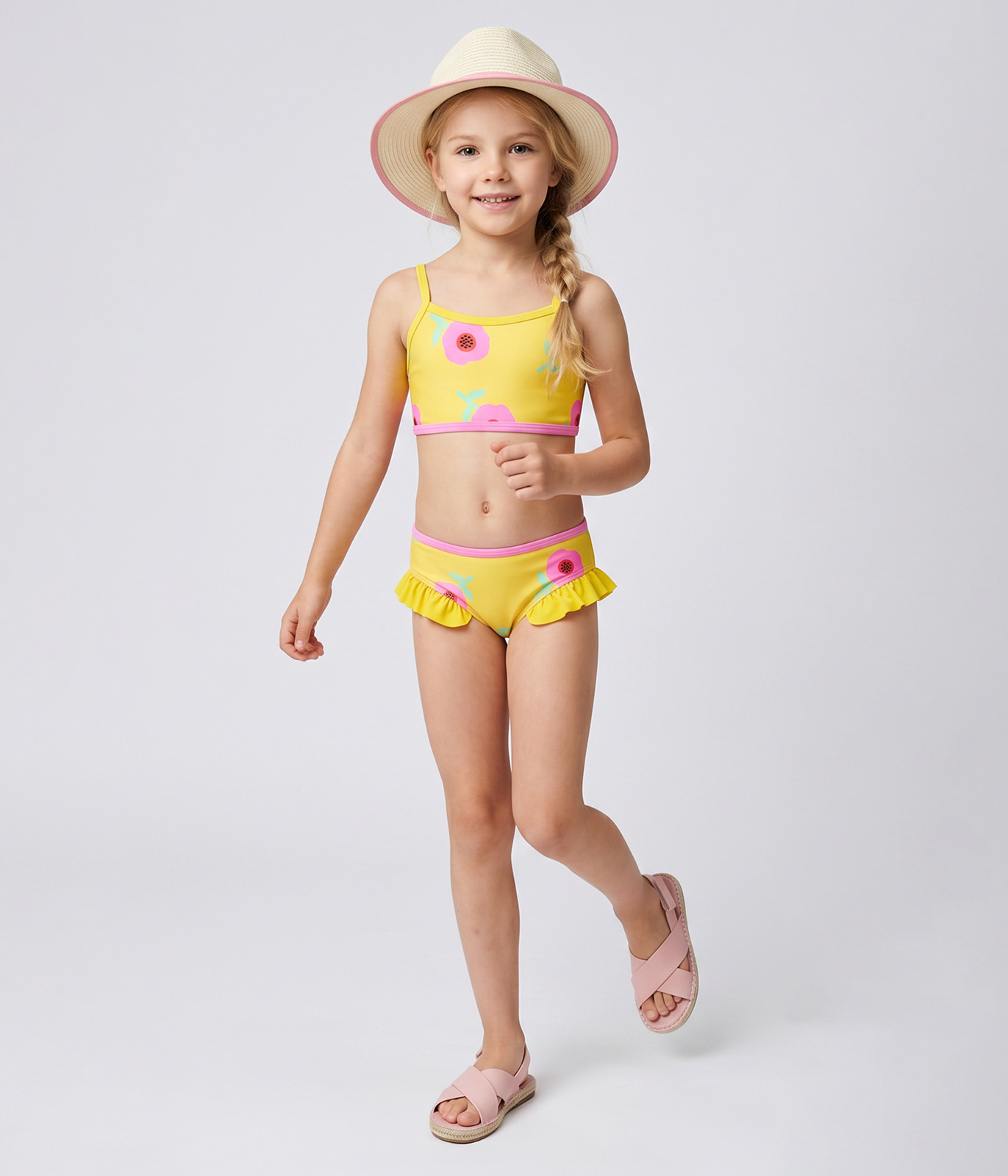 GIRLS Tankini/ Костюм купальный детский/SS24TKG050