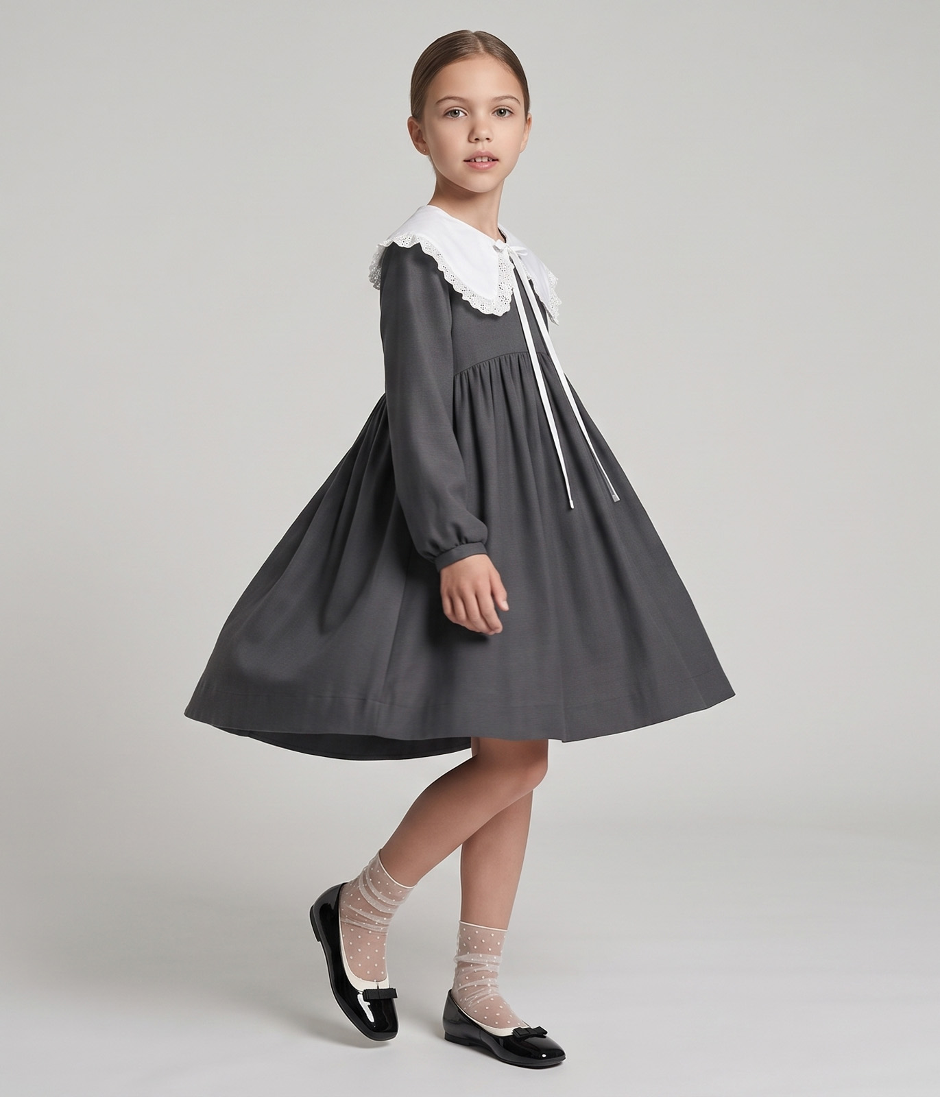 GIRLS Dress/Платье детское/AW25TKG015