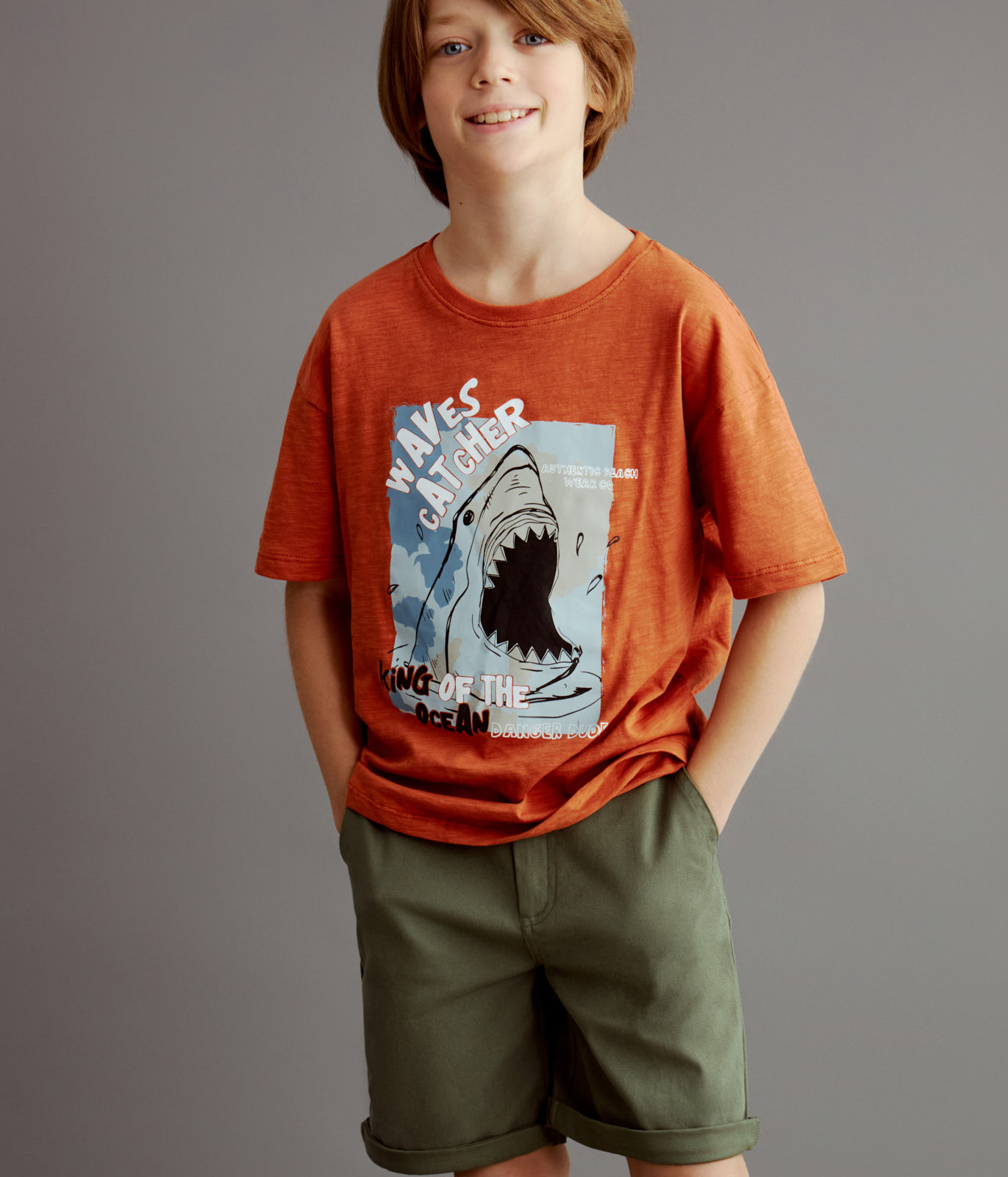 BOYS tee SS/Футболка детская к/р/SS24TKB058