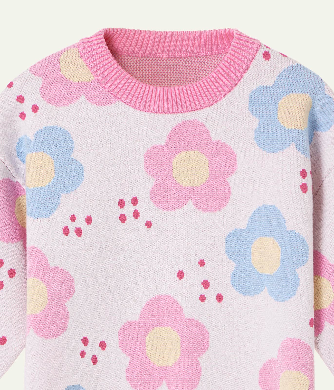 GIRLS jumper knitted/Джемпер детский/SS24TKG081