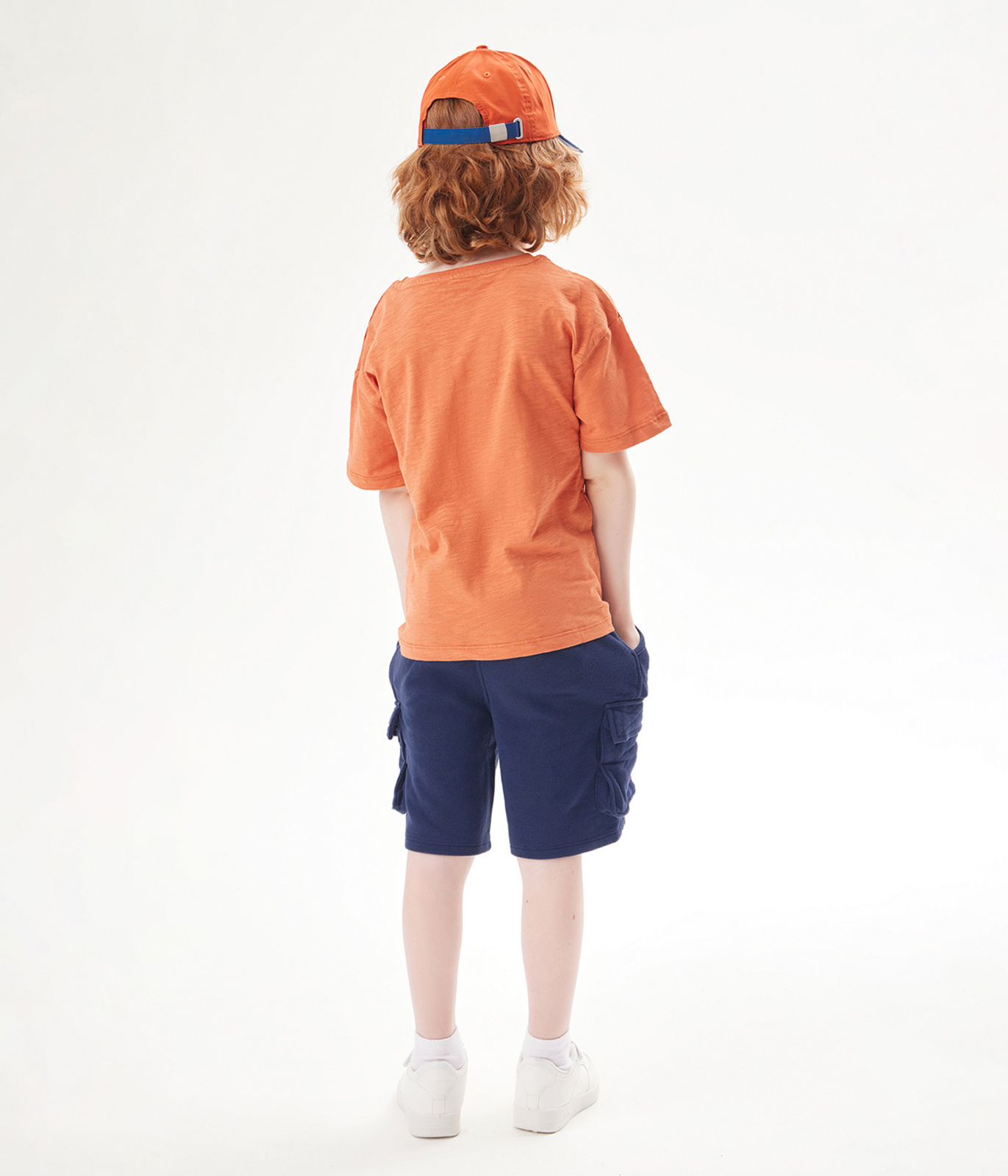 BOYS Cargo shorts sweat/ Шорты детские/SS24TKB015