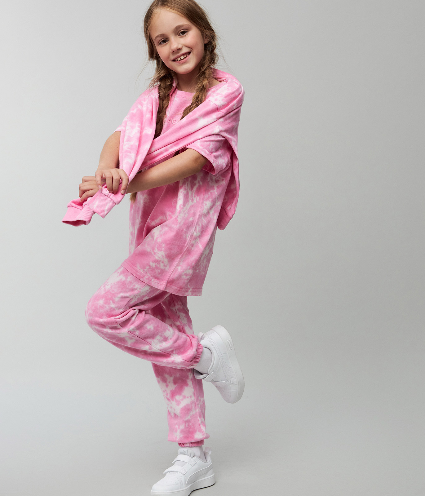 GIRLS Tie dye tee SS/ Футболка детская к/р/SS24TKG056