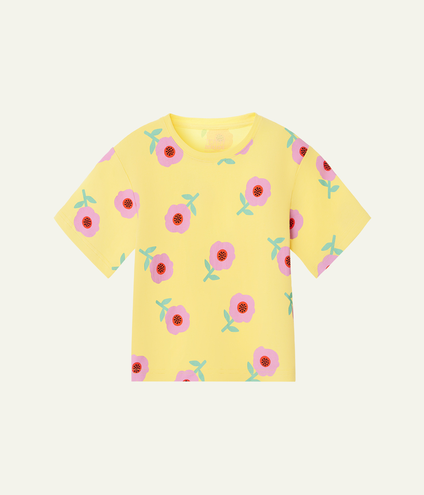 GIRLS AOP flowers tee SS/ Футболка детская к/р/SS24TKG036