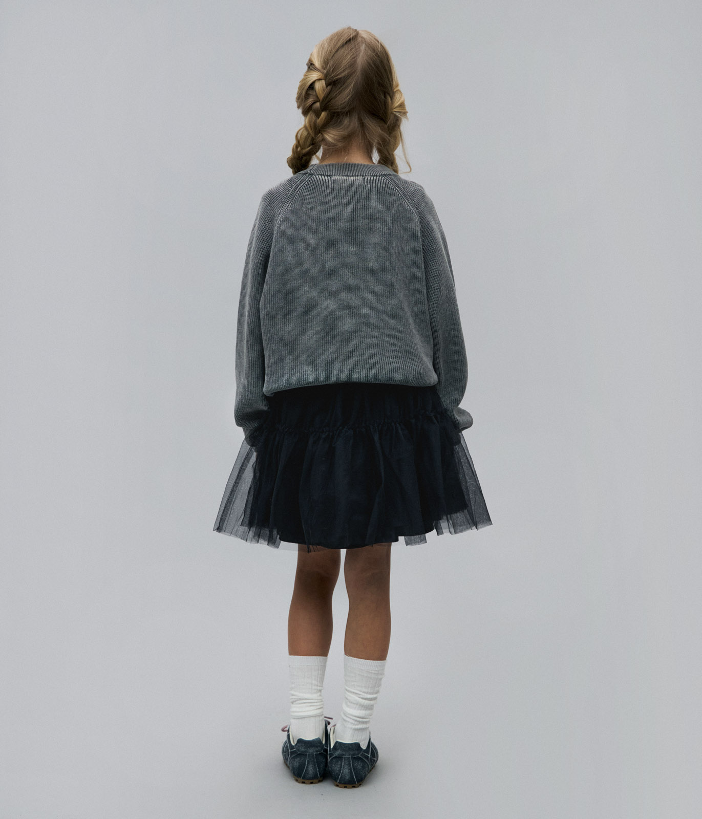 GIRLS Mesh skirt/ Юбка детская/AW23TKG059