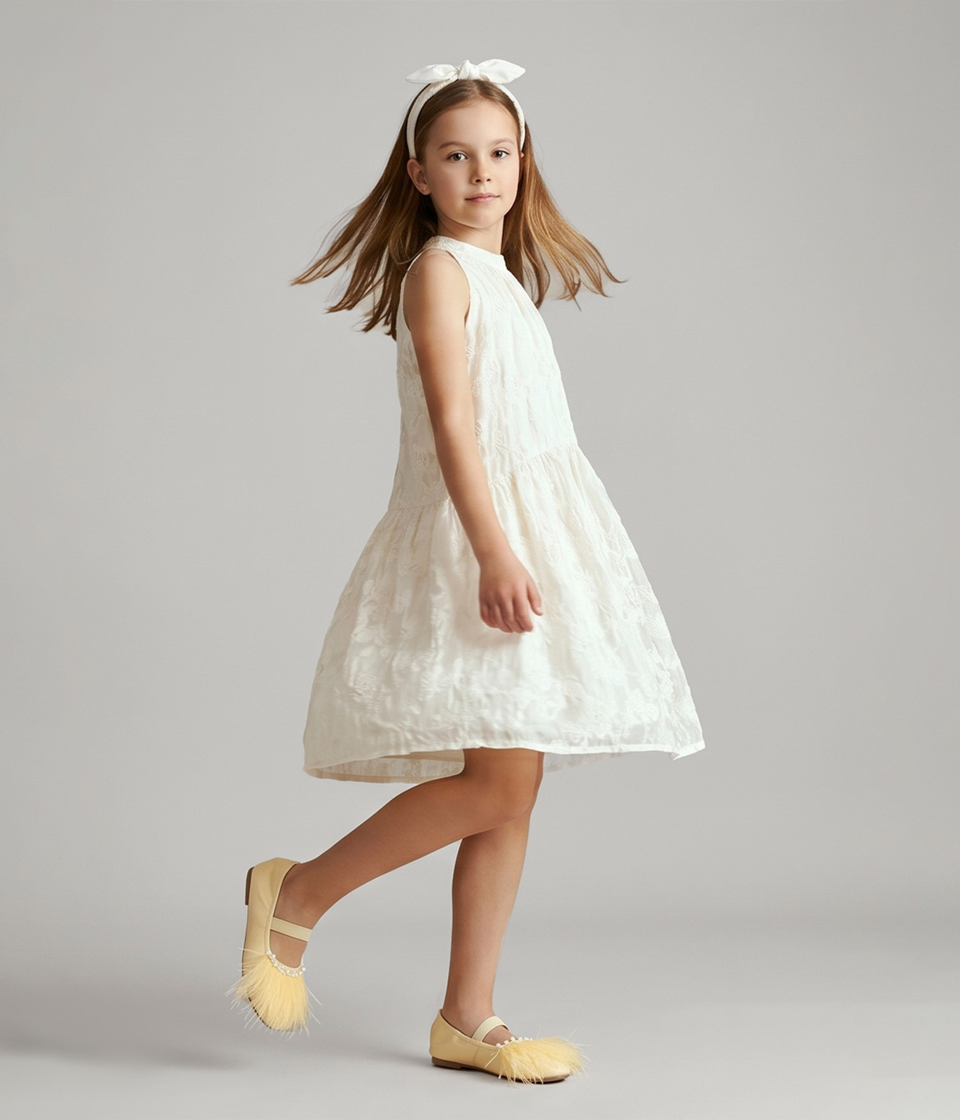 GIRLS Dress/ Платье детское/SS24TKG001