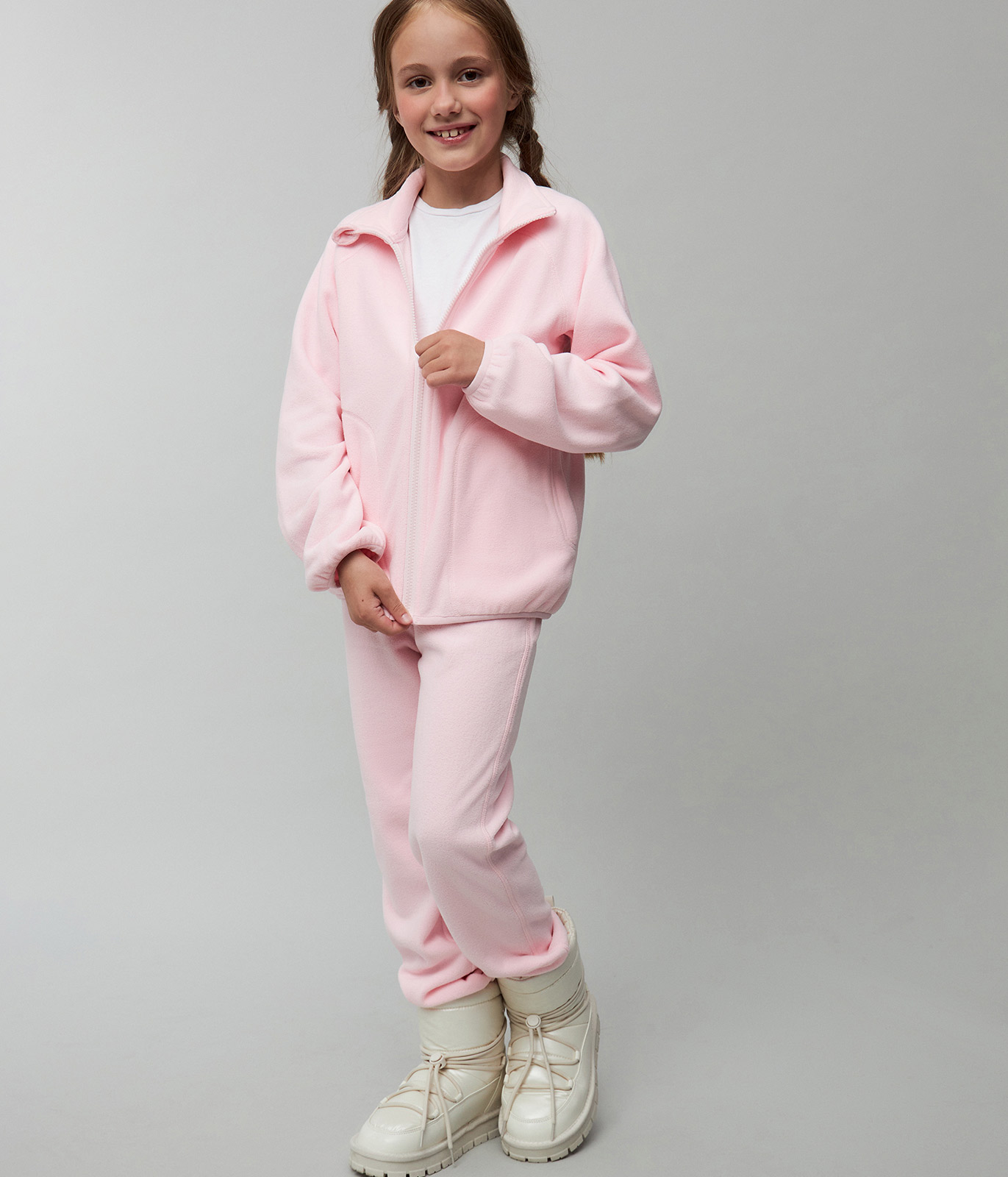 GIRLS FLEECE PANTS/Брюки детские/AW23TKG015