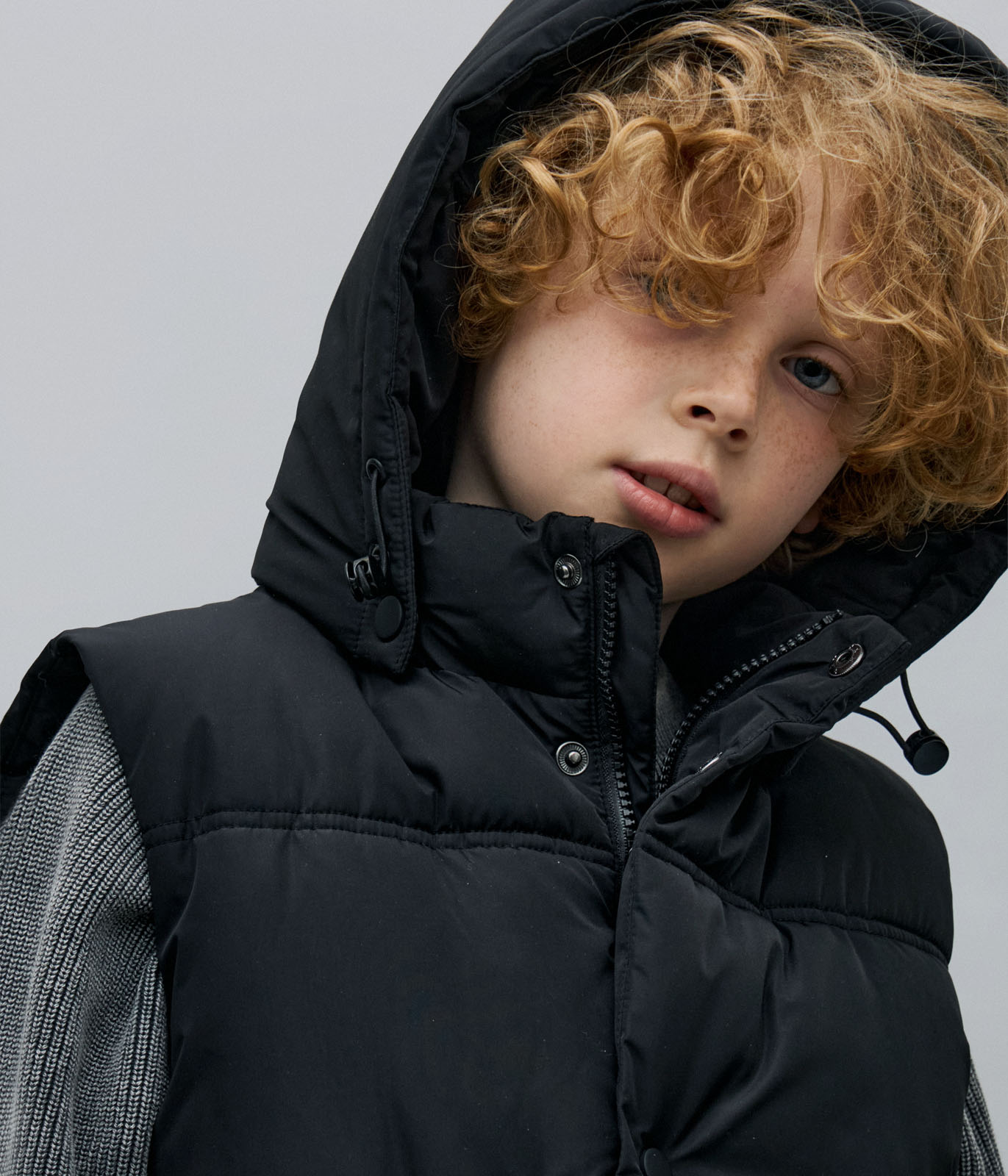 BOYS Padded vest/Детский утепленный жилет /SS25TKB003