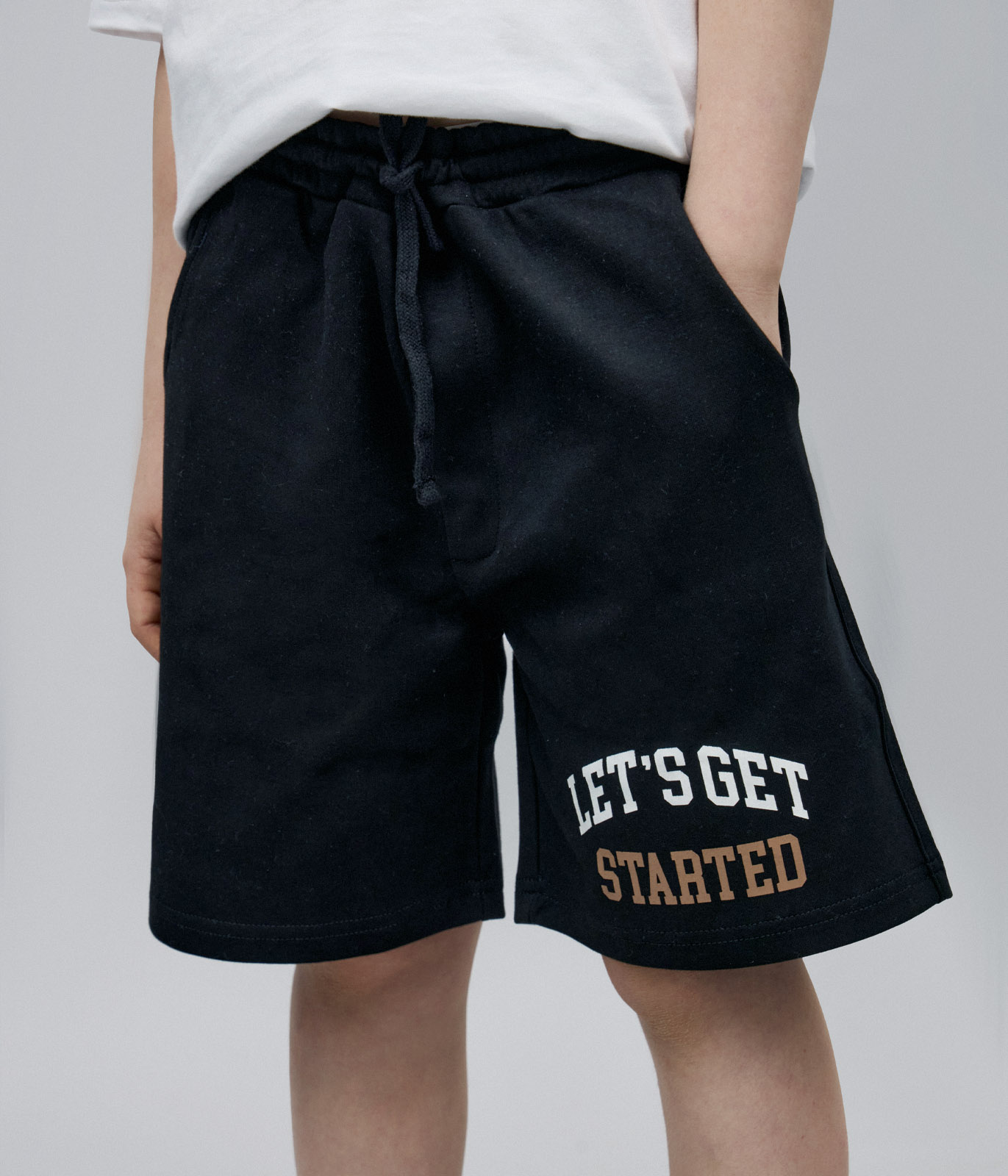 BOYS Shorts heavy jersey/ Шорты детские/SS24TKB022