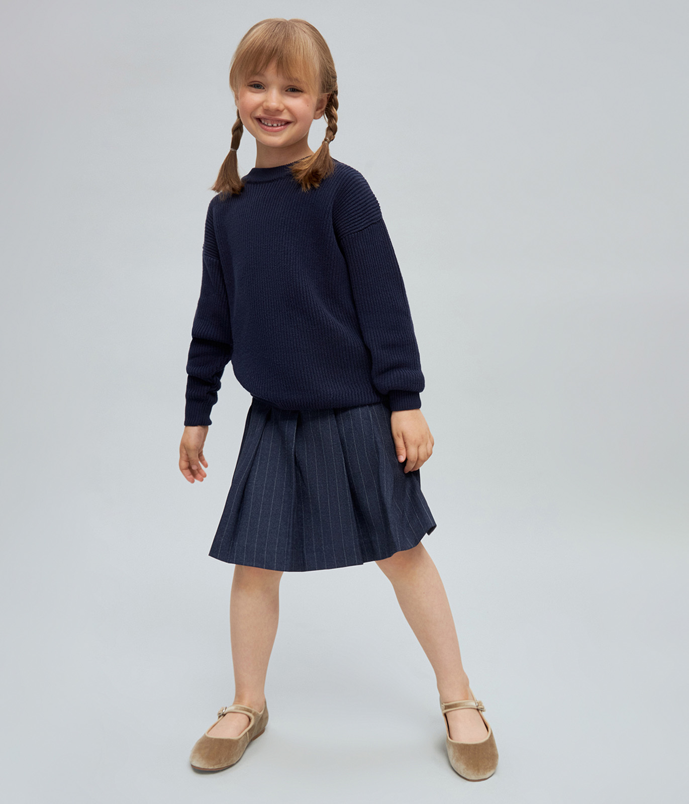 GIRLS School Skirt/ Юбка детская AW24TKG003
