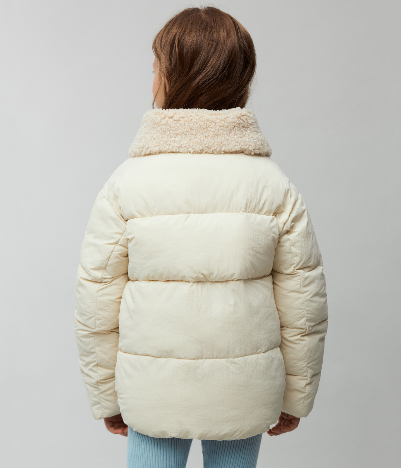 GIRLS Jacket Fur collar/ Куртка детская AW24TKG019