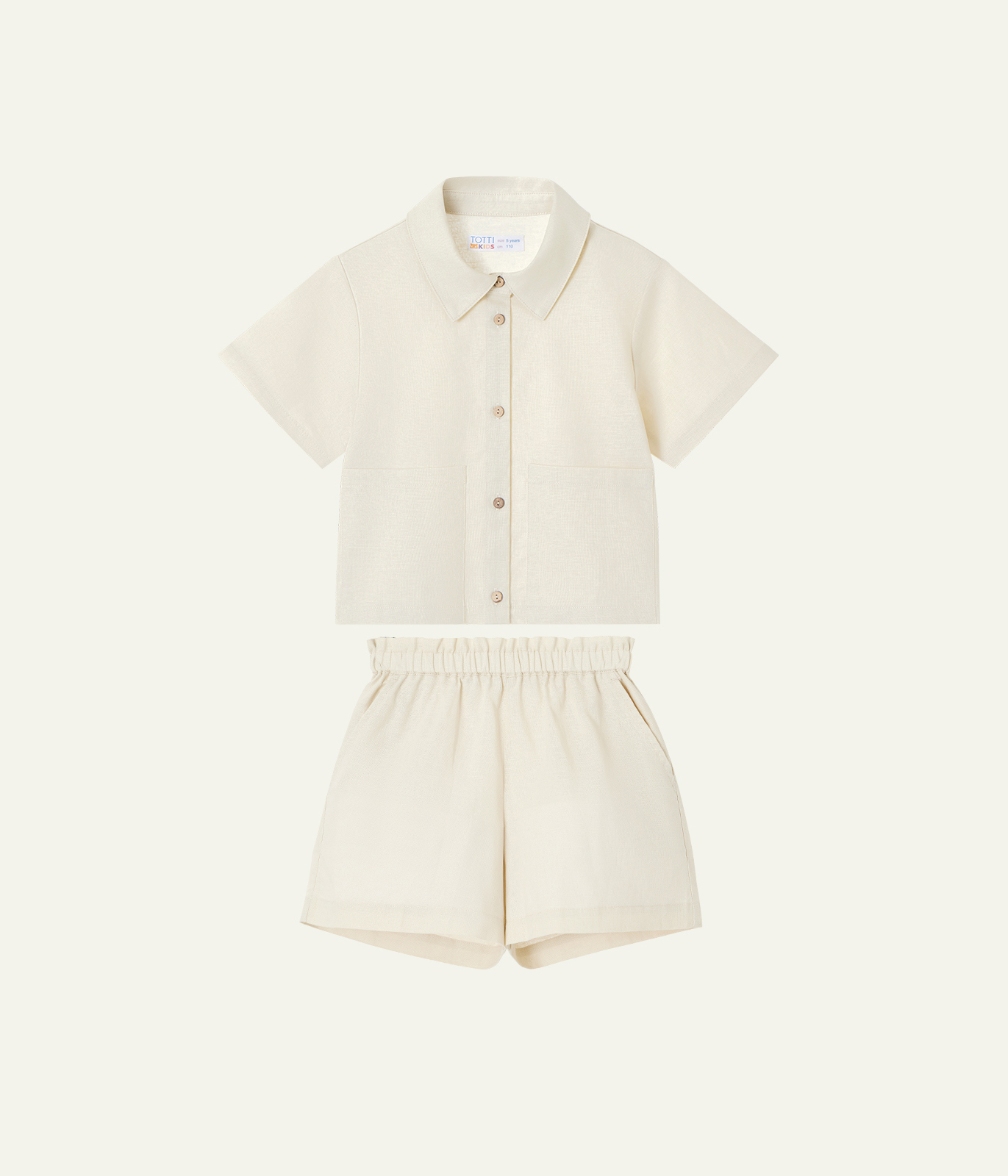 GIRLS set shorts and shirt/ Комплект детский шорты и рубашка/SS24TKG051