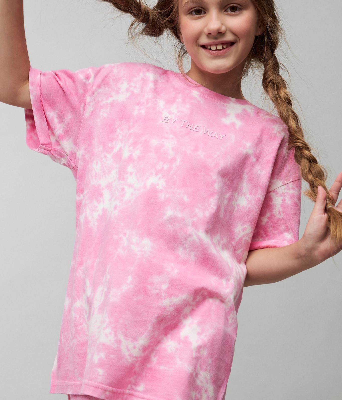 GIRLS Tie dye tee SS/ Футболка детская к/р/SS24TKG056