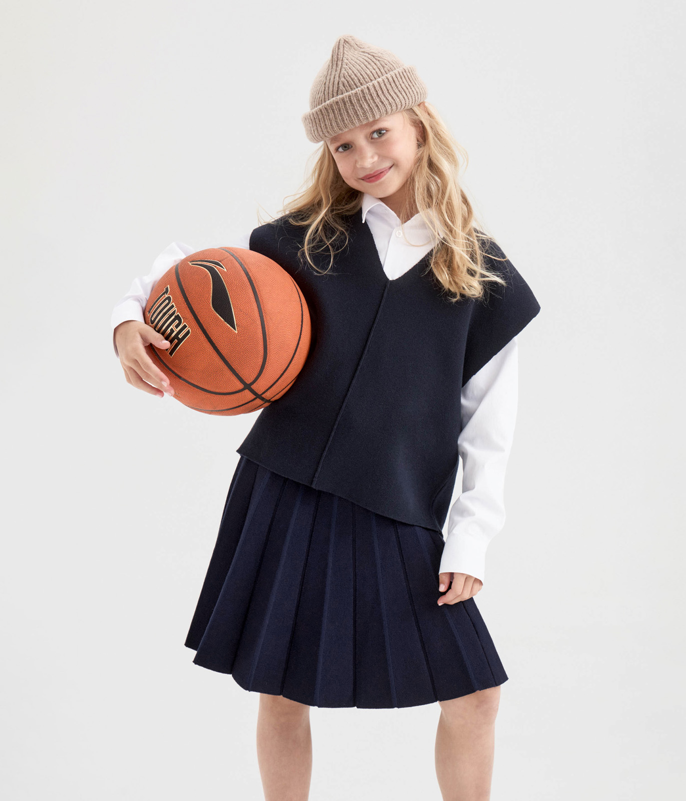 GIRLS Vest/Жилет детский/AW25TKG008
