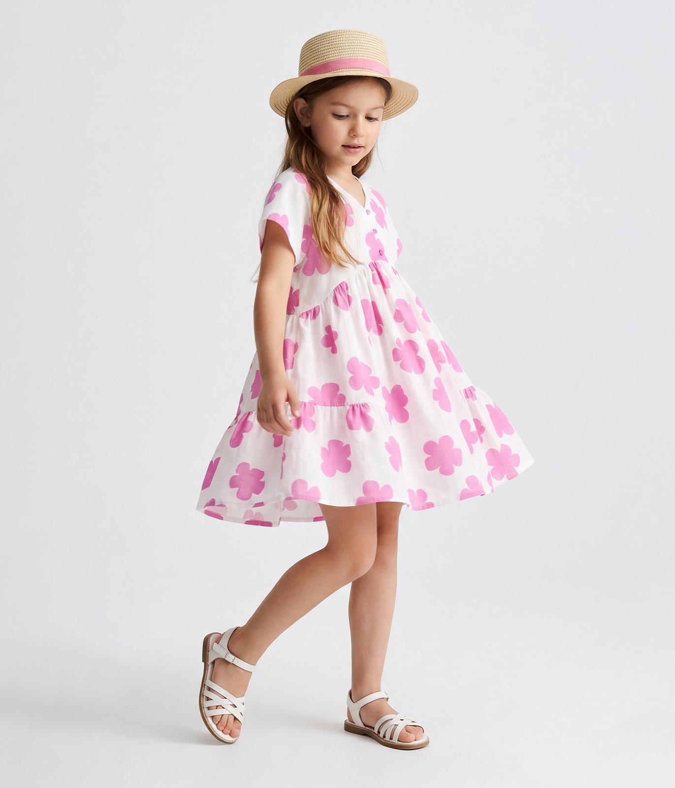 GIRLS Dress/ Платье детское/SS24TKG003
