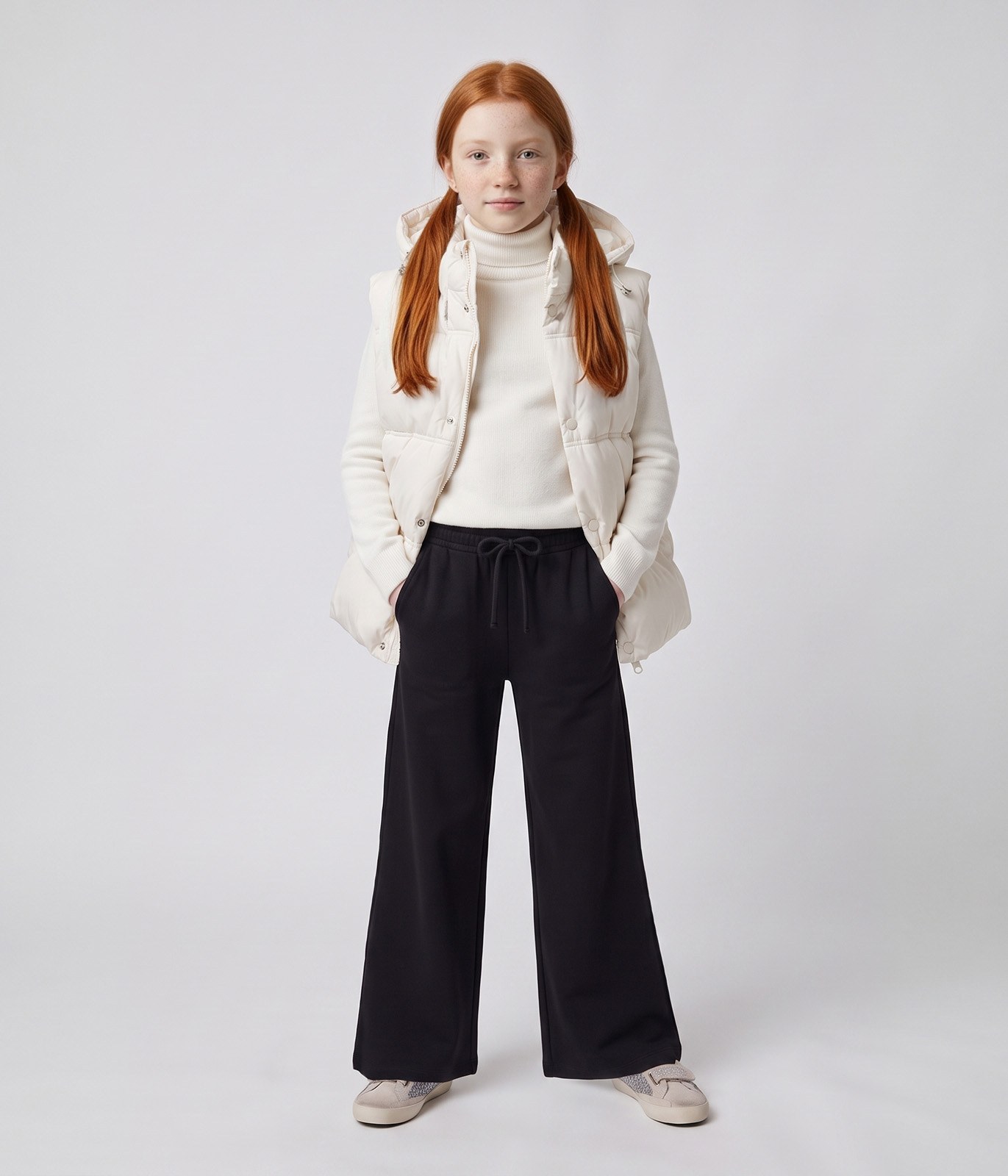 GIRLS Padded vest/Детский утепленный жилет /SS25TKG002 
