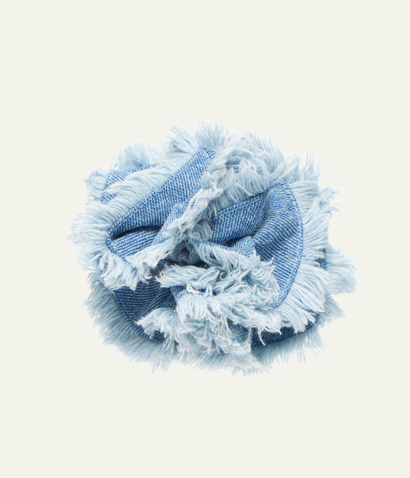 GIRLS Denim flower/Цветок-брошь/SS24TKG086