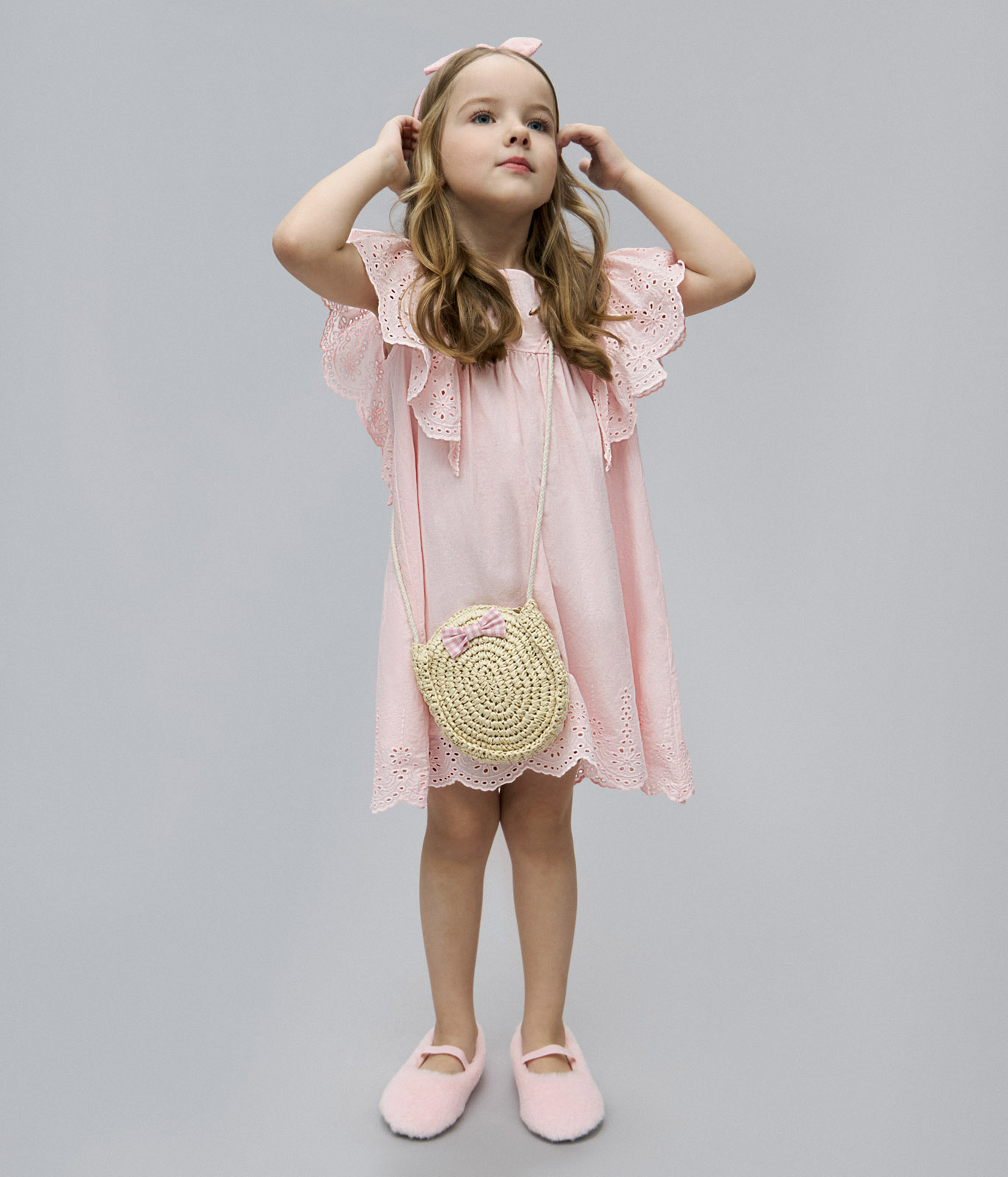 GIRLS Dress/ Платье детское/SS24TKG011