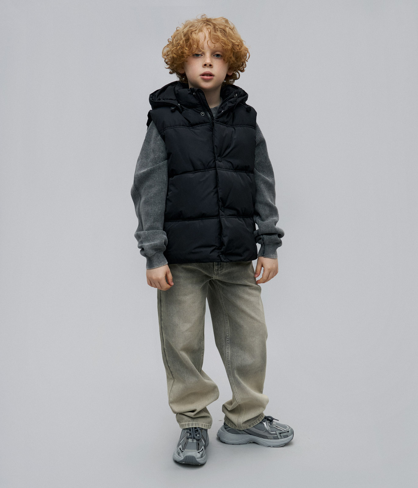 BOYS Padded vest/Детский утепленный жилет /SS25TKB003