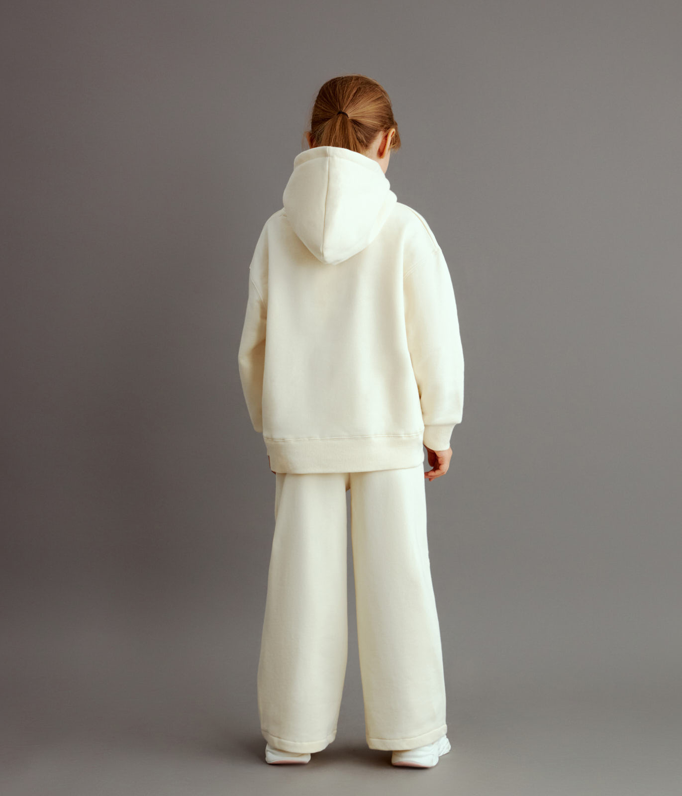 GIRLS Wide legs trousers sweat/ Брюки детские/SS24TKG032