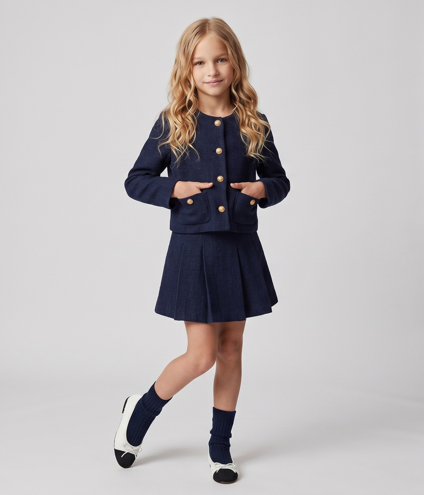 GIRLS Jacket/Жакет детский/AW26TKG001