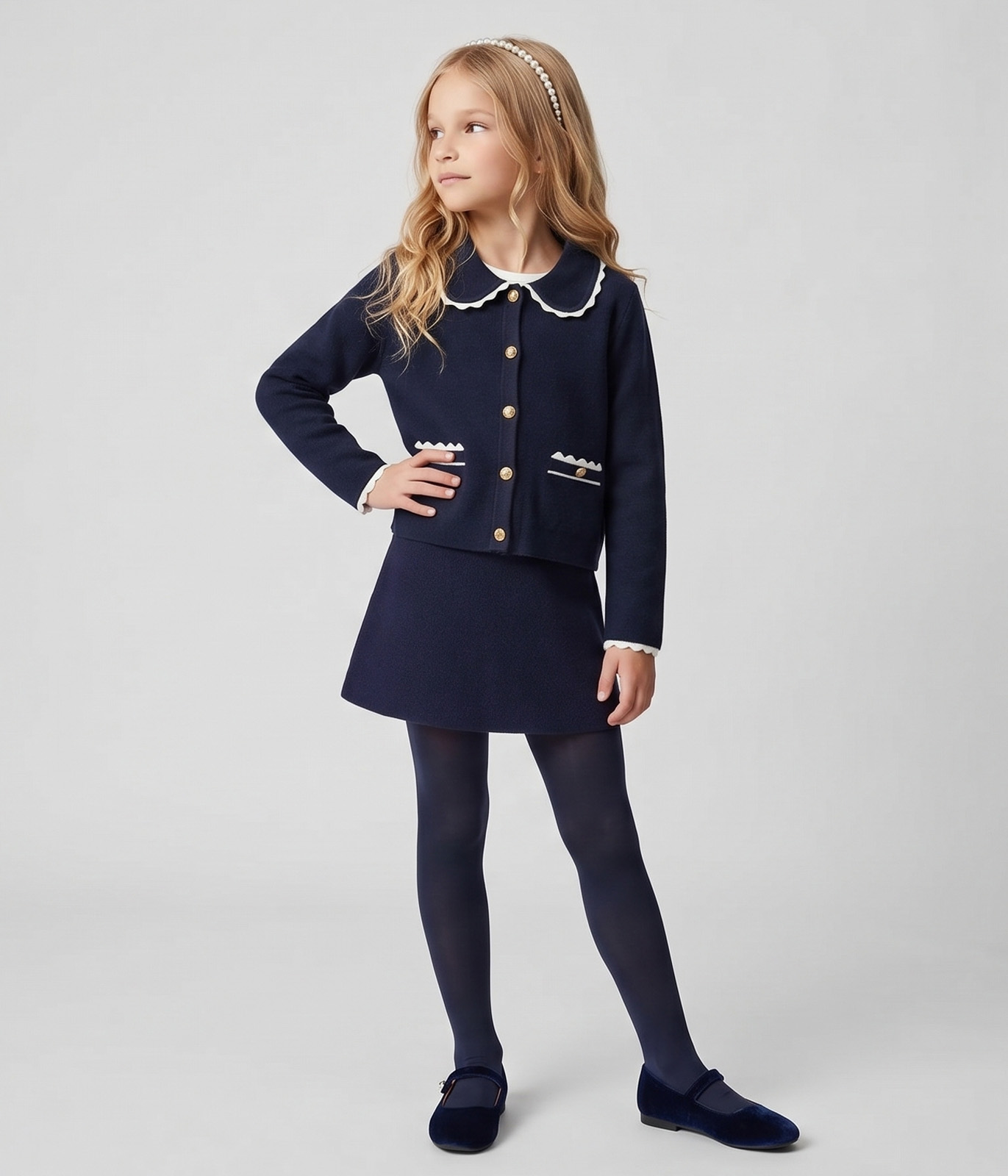 GIRLS Cardigan/Кардиган детский/AW26TKG003
