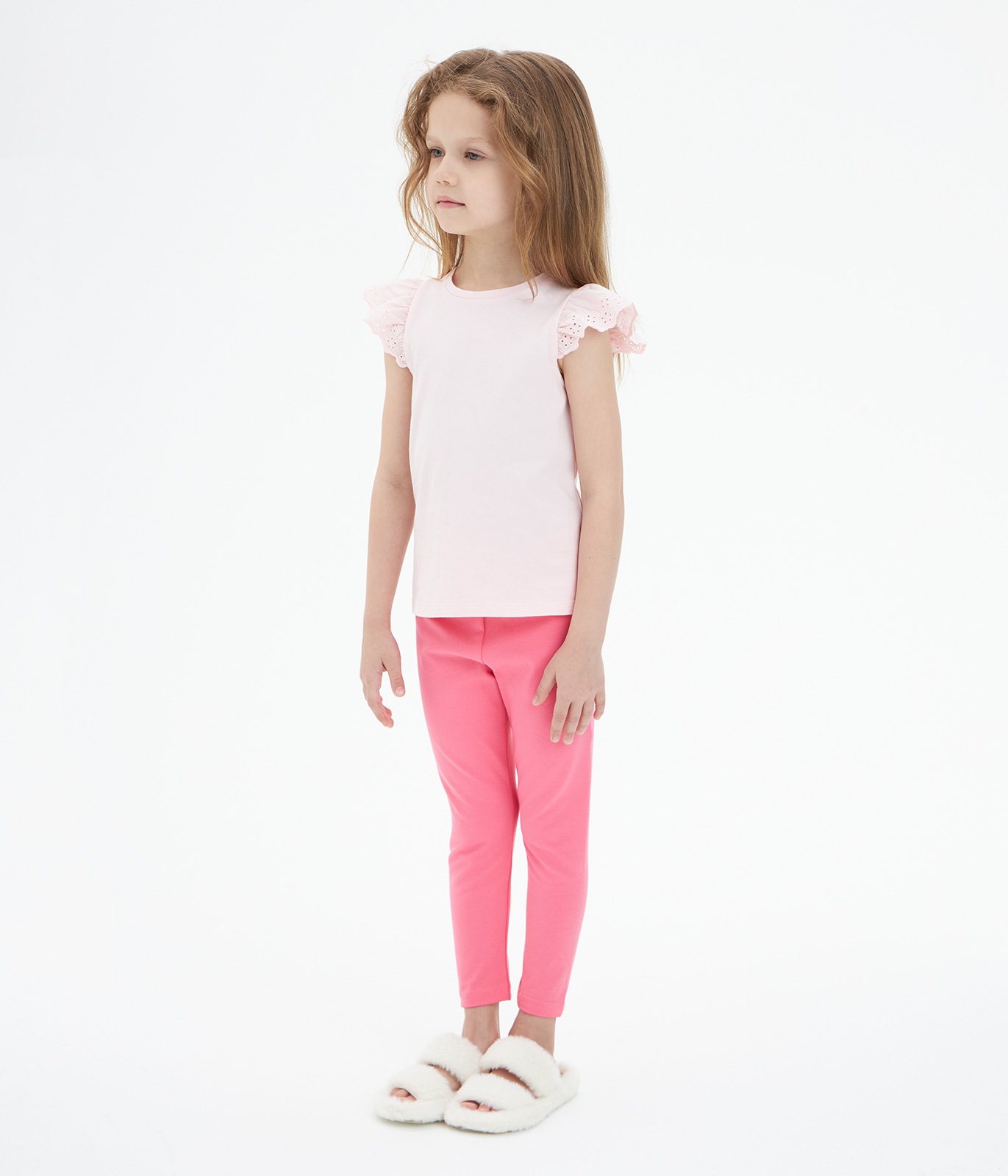 GIRLS frills vest/ Майка детская/SS24TKG064