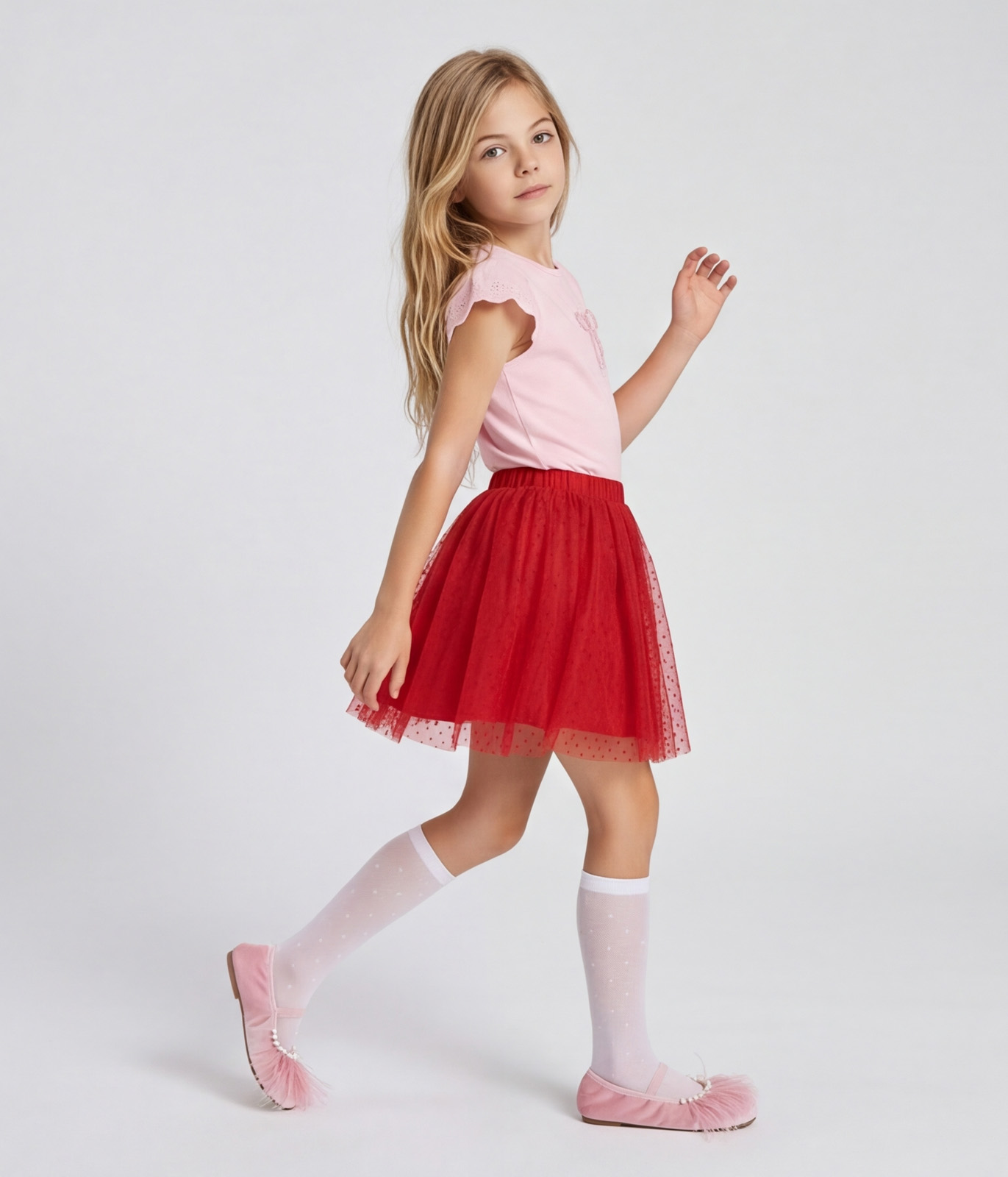 GIRLS Skirt/Юбка детская/AW25TKG040