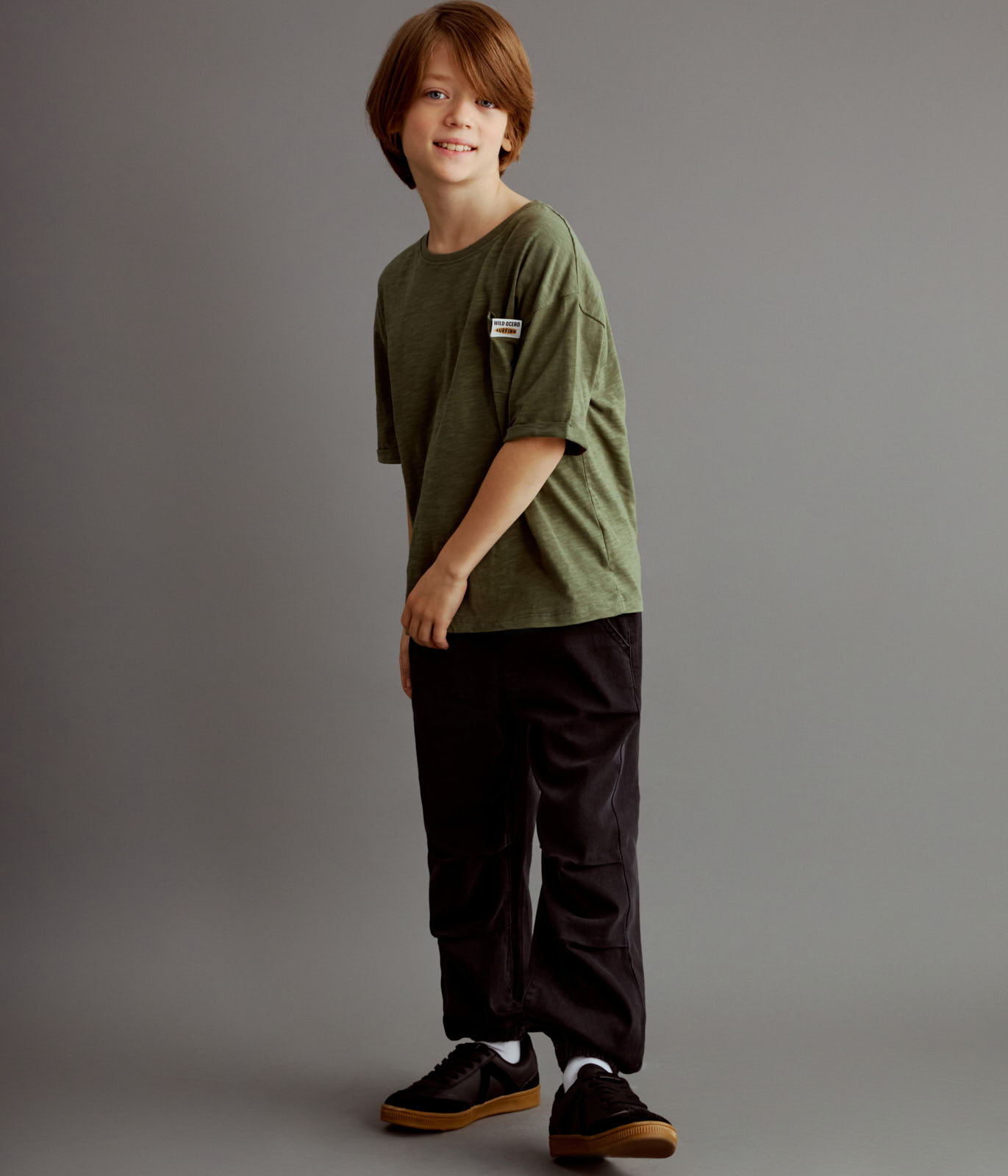 BOYS Paraсhute jeans/ Брюки детские/SS24TKB005