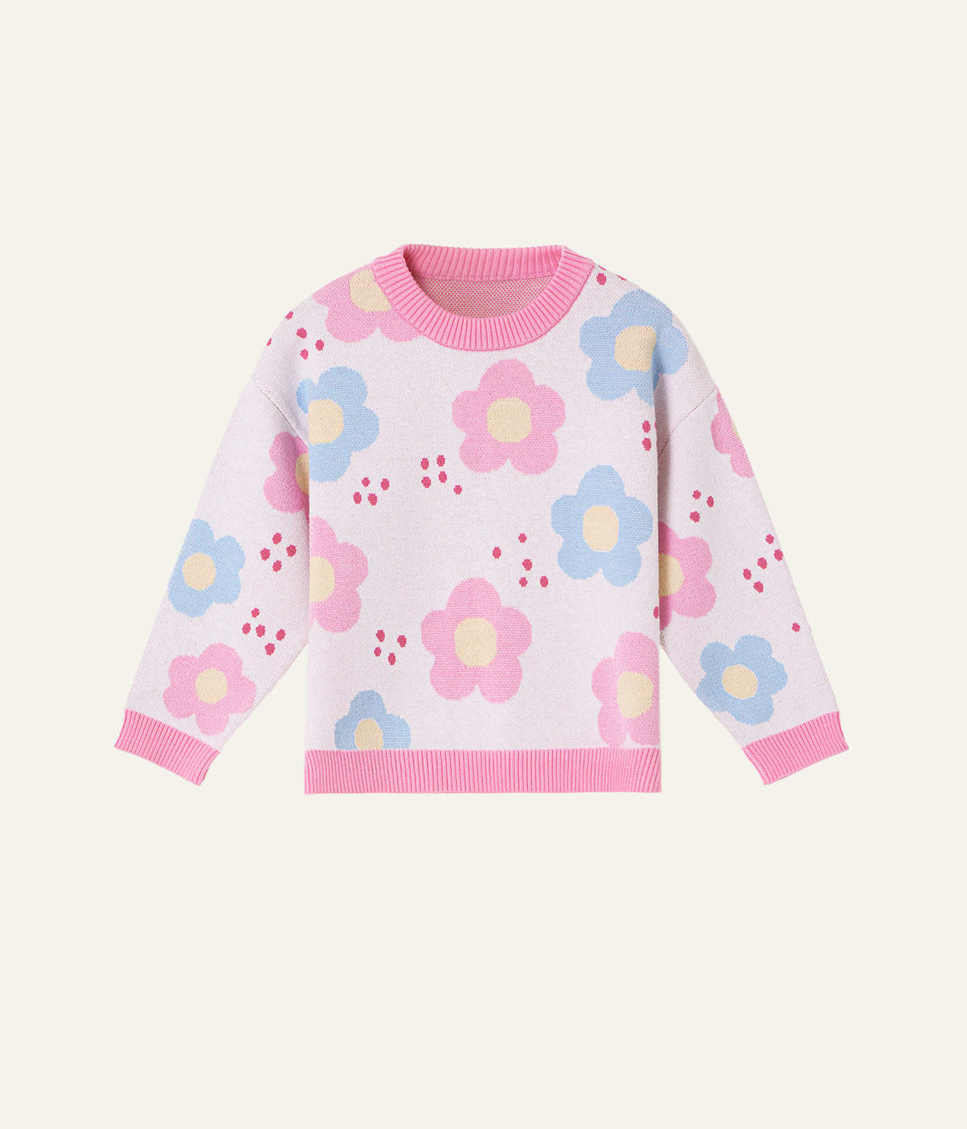 GIRLS jumper knitted/Джемпер детский/SS24TKG081