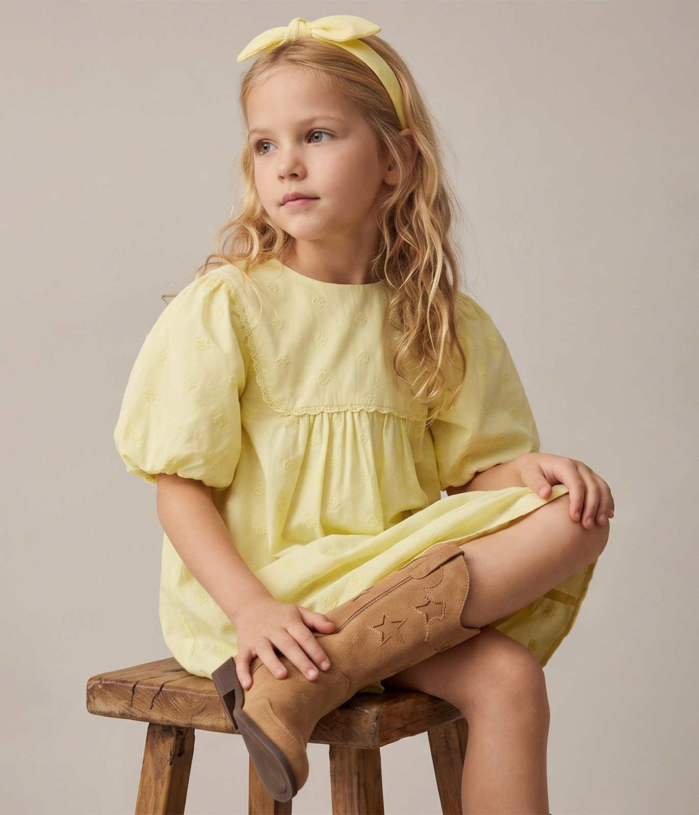 GIRLS Dress/ Платье детское/SS24TKG010