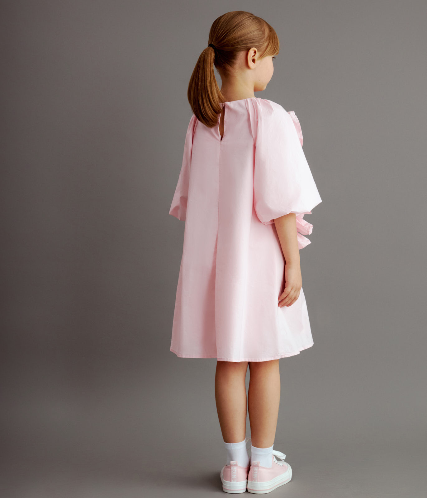 GIRLS poplin dress SS/Платье детское/SS24TKG055