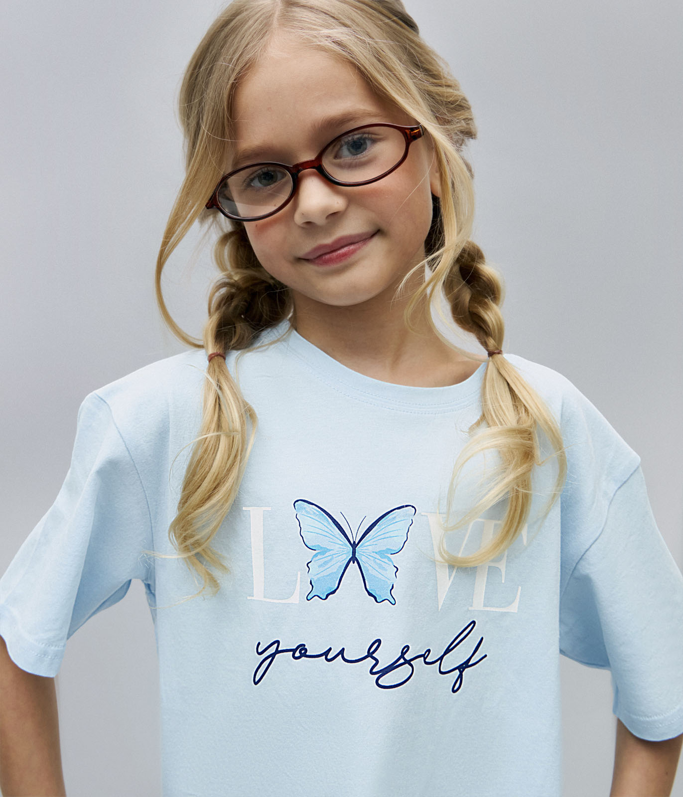 GIRLS Butterfly tee SS/ Футболка детская к/р/SS24TKG079