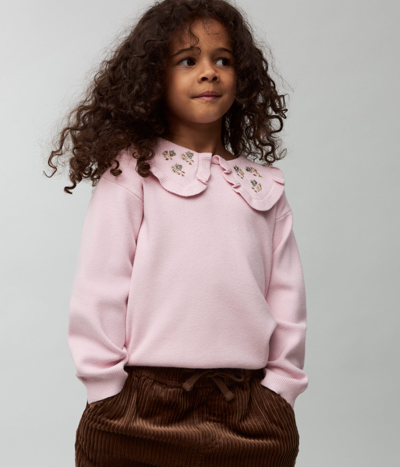 GIRLS jumper knitted/Джемпер детский/AW24TKG016