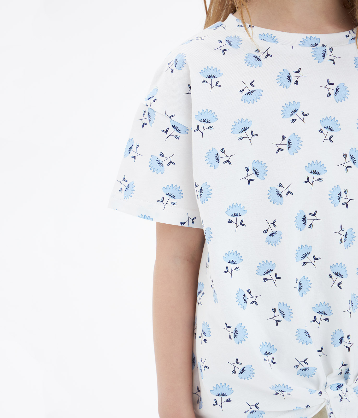 GIRLS knot tee SS/ Футболка детская к/р/SS24TKG080