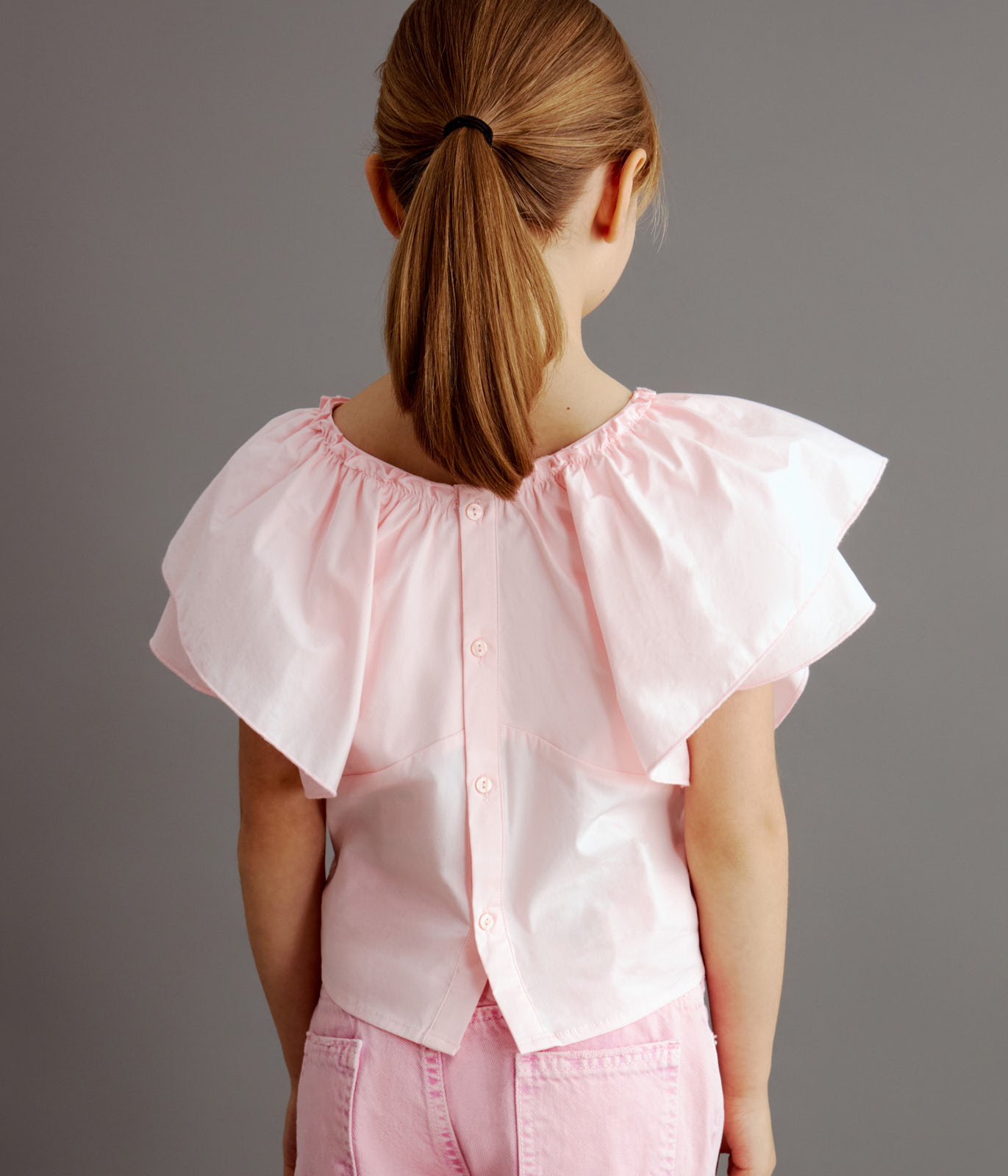 GIRLS Blouse/ Блузка детская/SS24TKG004