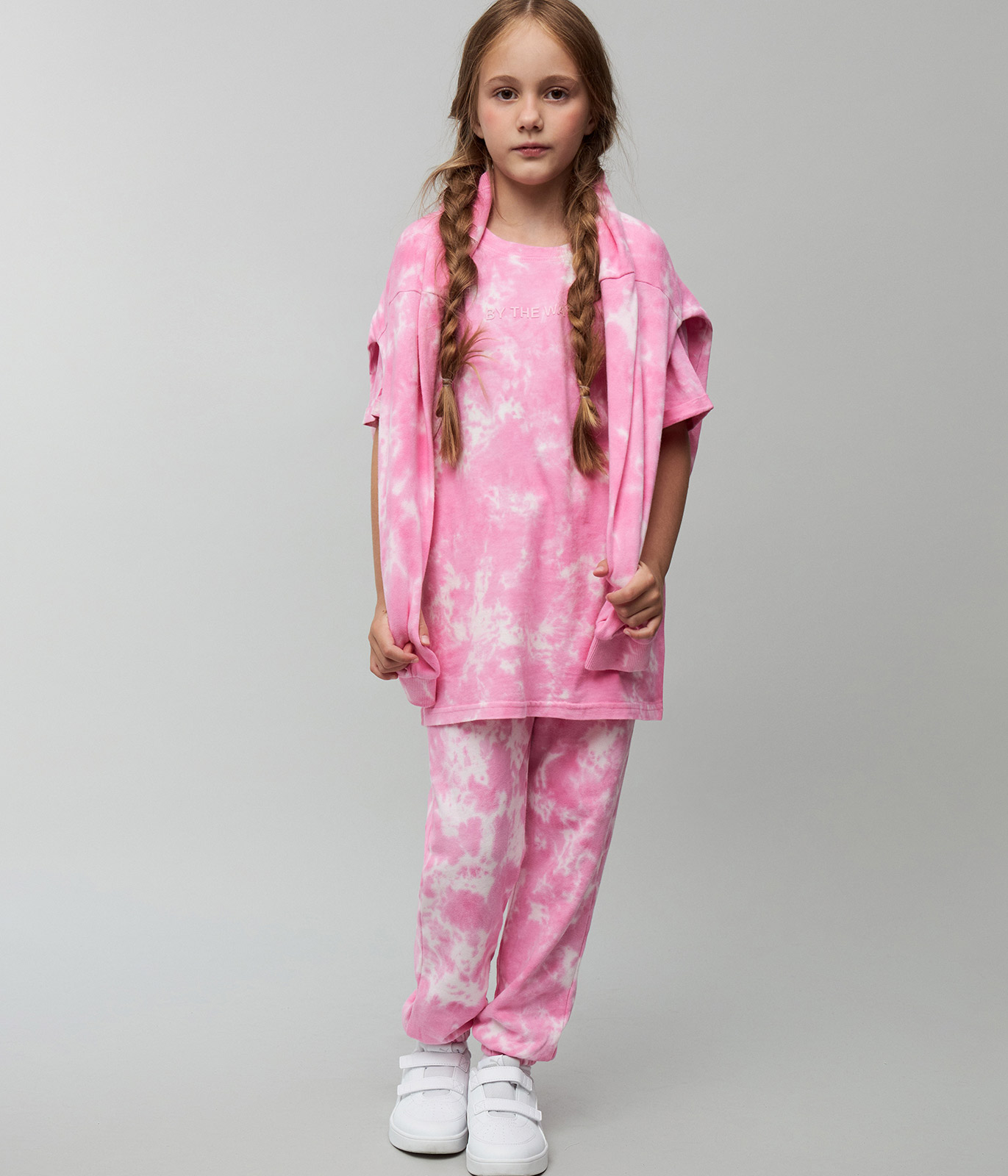 GIRLS Tie dye tee SS/ Футболка детская к/р/SS24TKG056