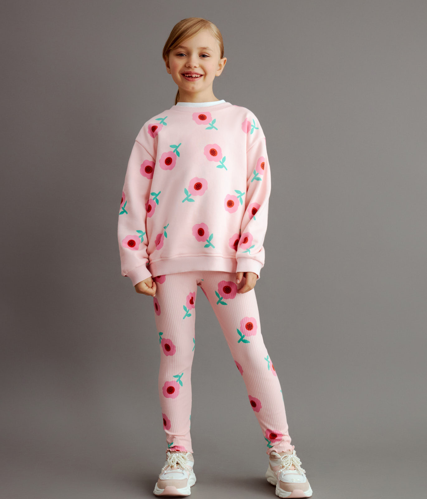 GIRLS Jumper sweat/ Джемпер детский/SS24TKG039