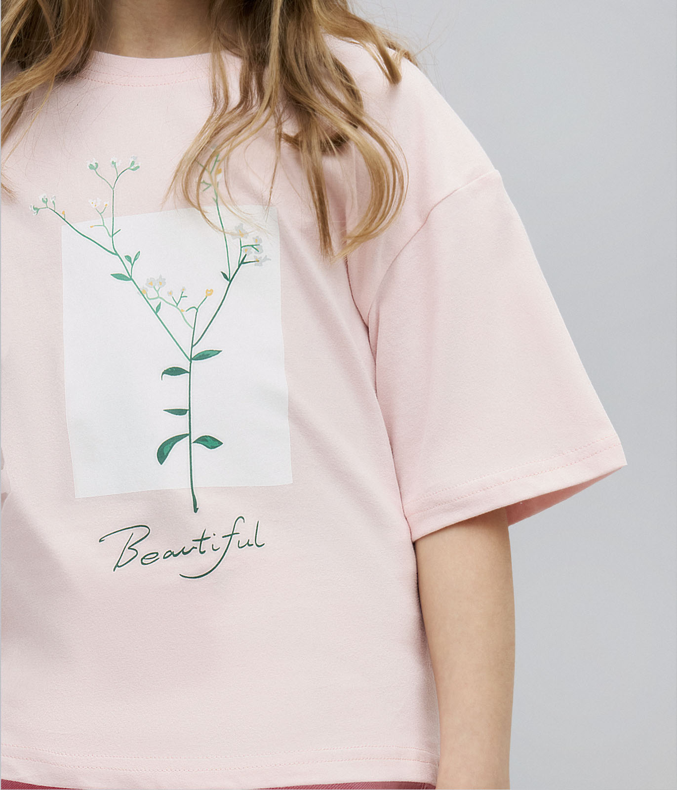 GIRLS Botanic Tee SS/Футболка детская к/р/SS24TKG062